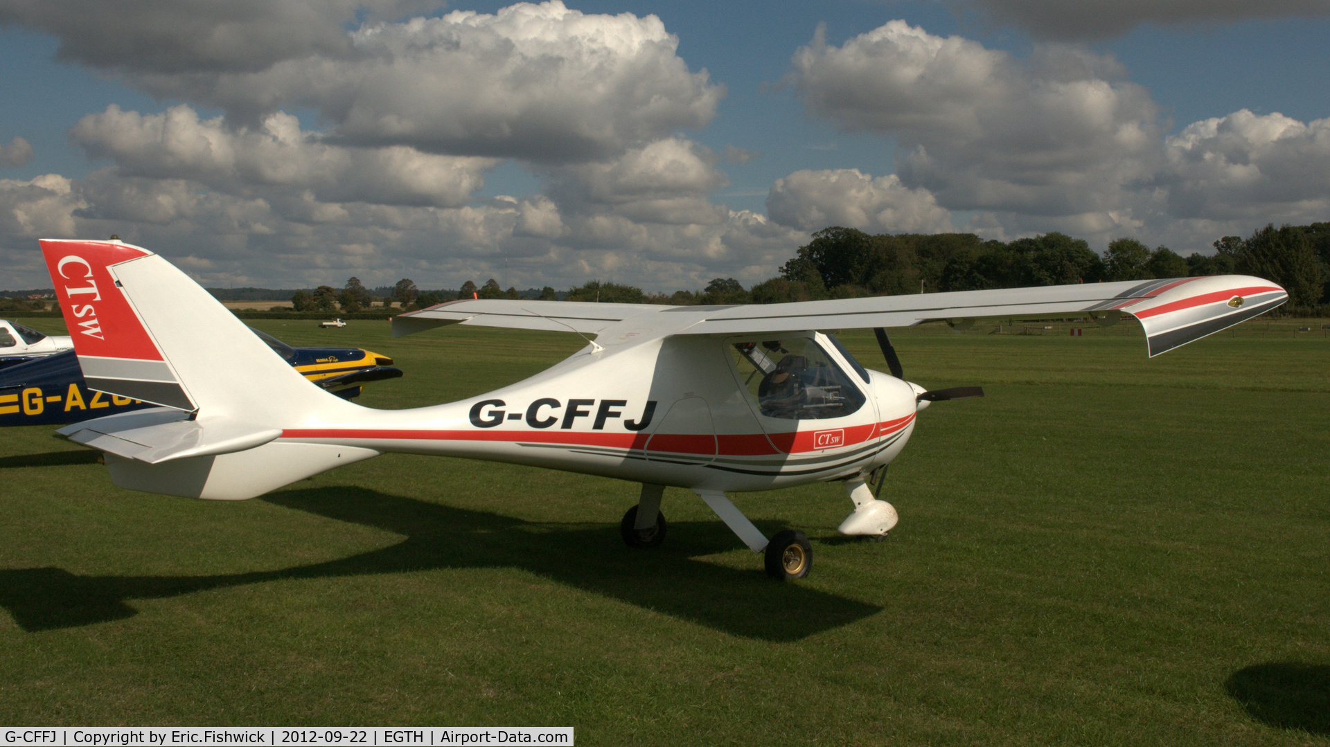 G-CFFJ, 2008 Flight Design CTSW C/N 8391, 2. G- CFFJ at Shuttleworth Uncovered - Air Show, Sept. 2012.