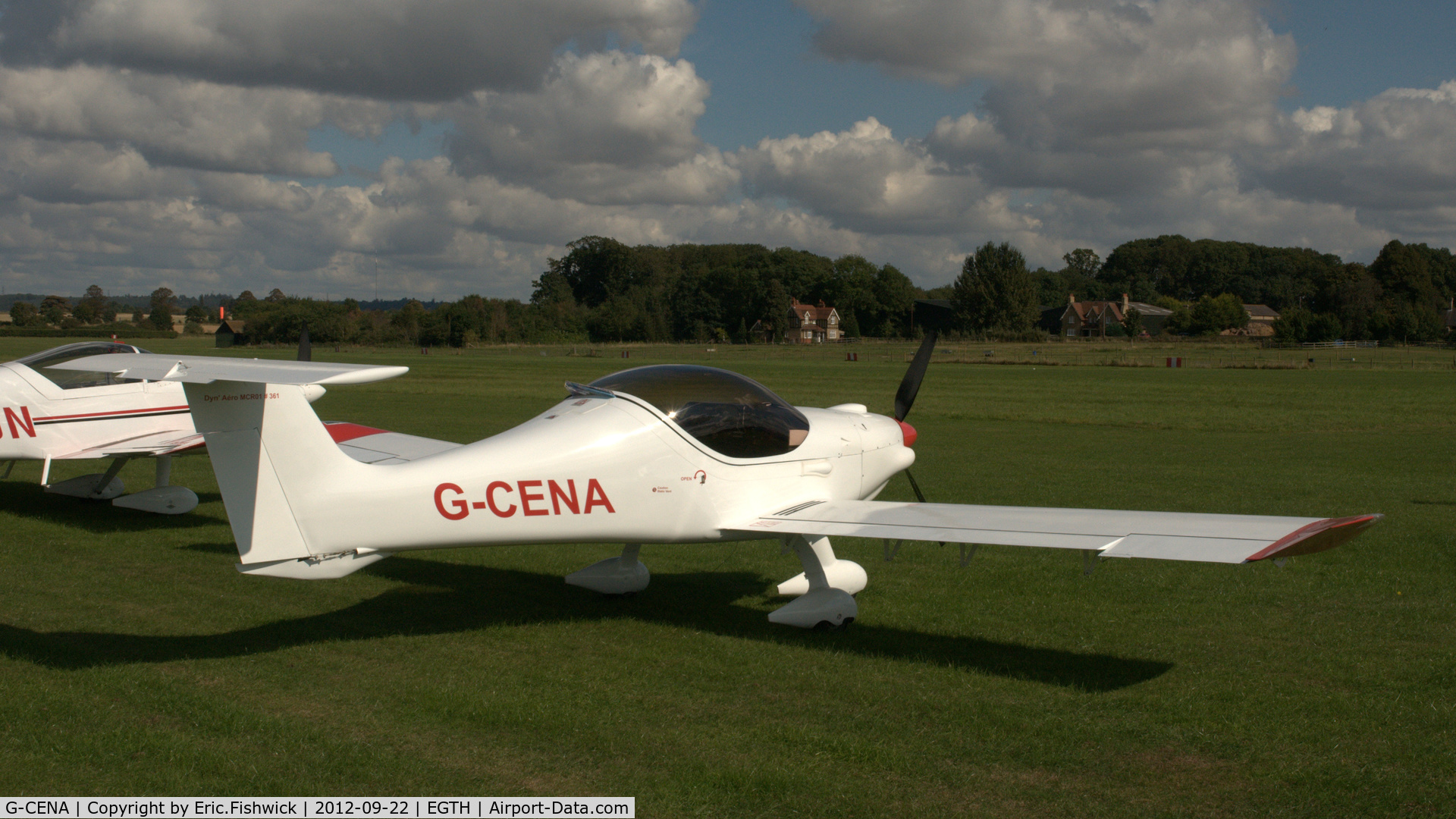 G-CENA, 2007 Dyn'Aero MCR-01 ULC Banbi C/N PFA 301B-14640, 2. G-CENA at Shuttleworth Uncovered - Air Show, Sept. 2012.