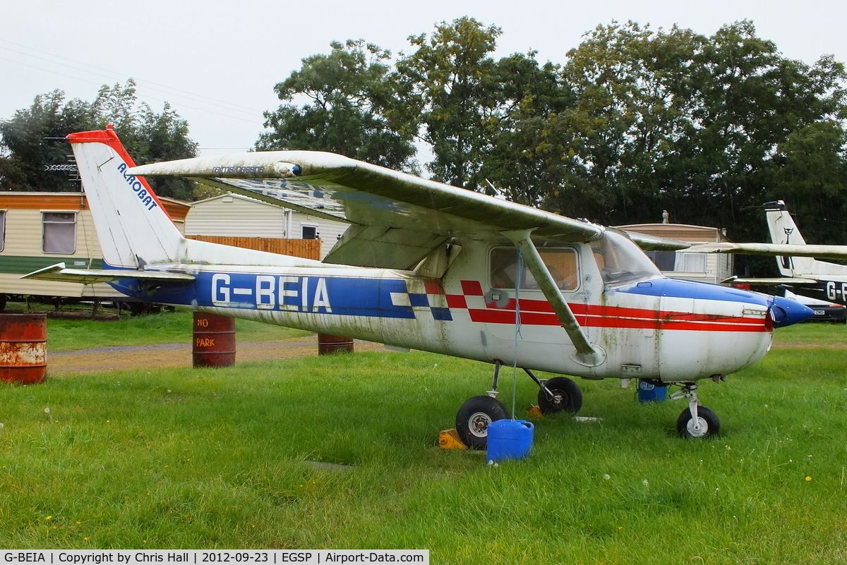 G-BEIA, 1976 Reims FRA150M Aerobat C/N 0317, at Peterborough Sibson