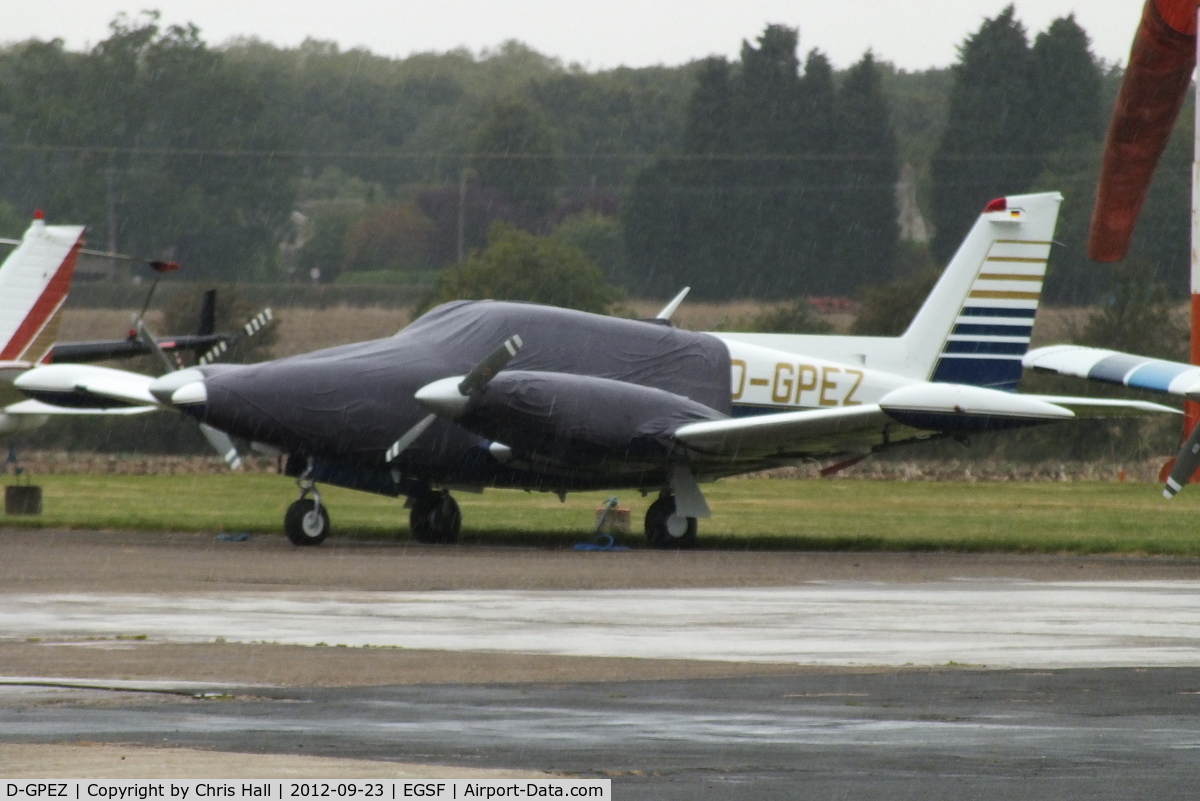 D-GPEZ, 1991 Piper PA-30-160 C Twin Comanche C/N 30-1871, at Peterborough Business Airport