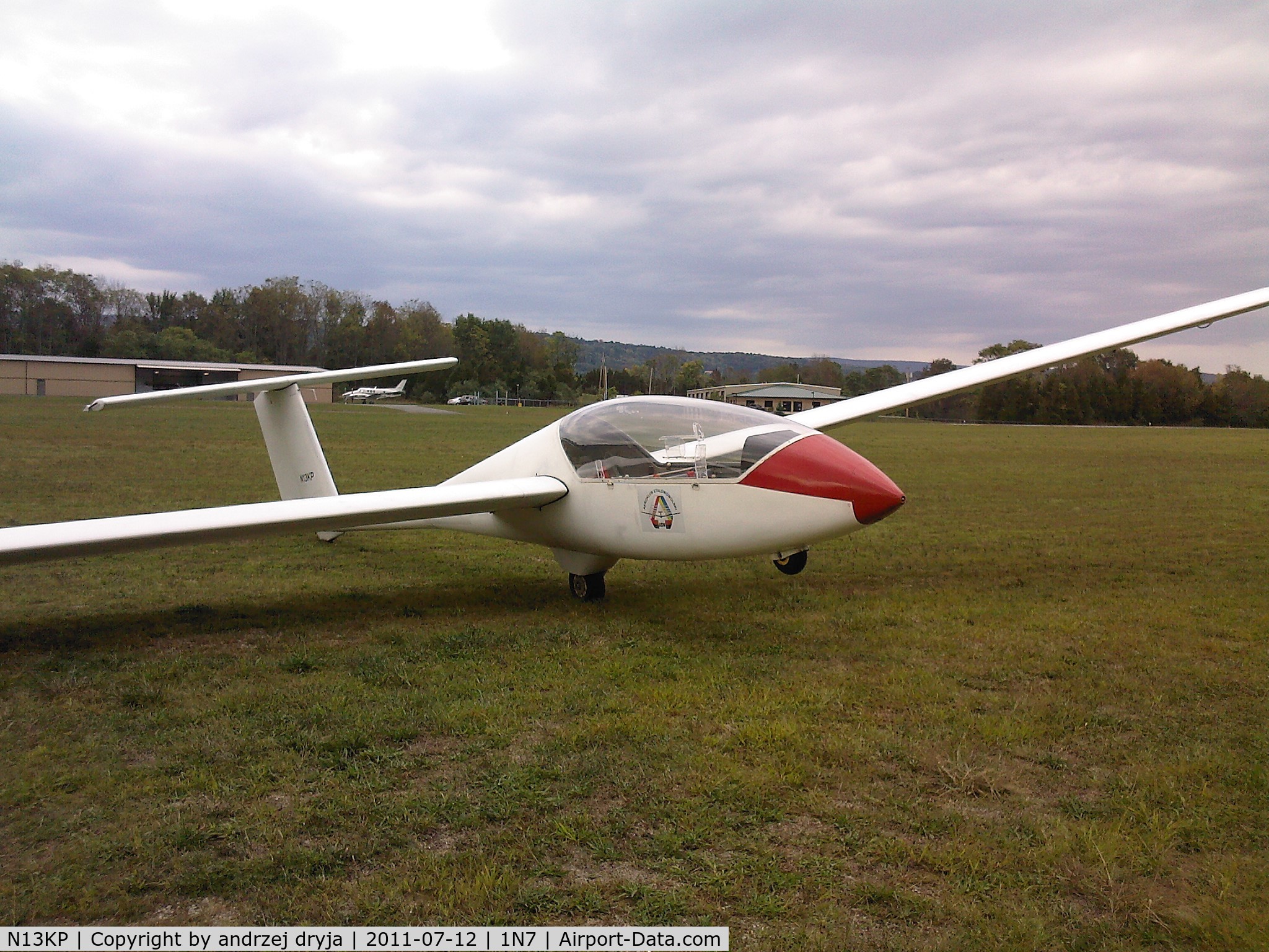 N13KP, 1992 PZL-Krosno KR-03A Puchatek C/N 04-13, Polish glider
