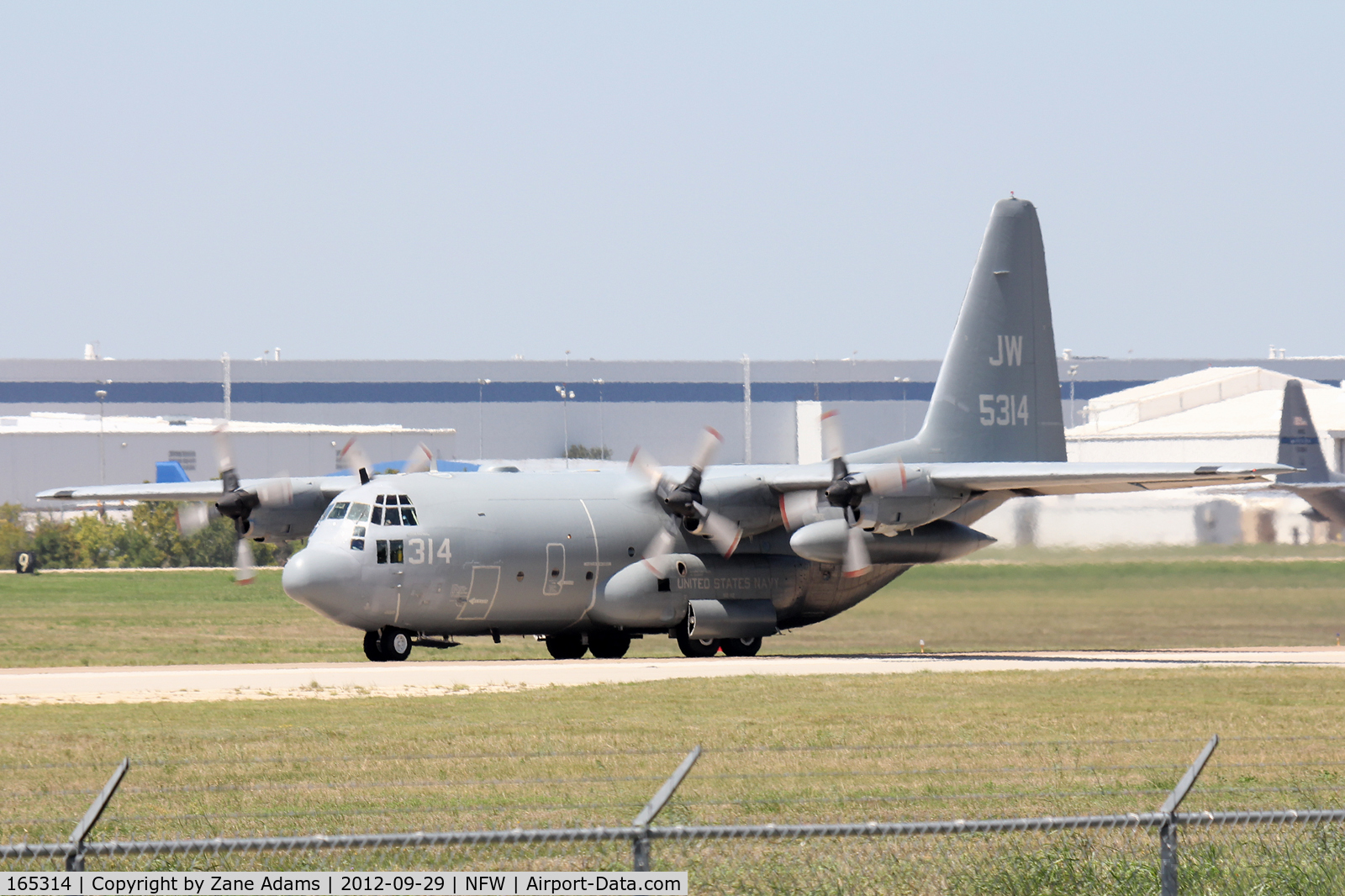165314, 1994 Lockheed Martin C-130T Hercules C/N 382-5384, ON the taxiway at NAS Fort Worth