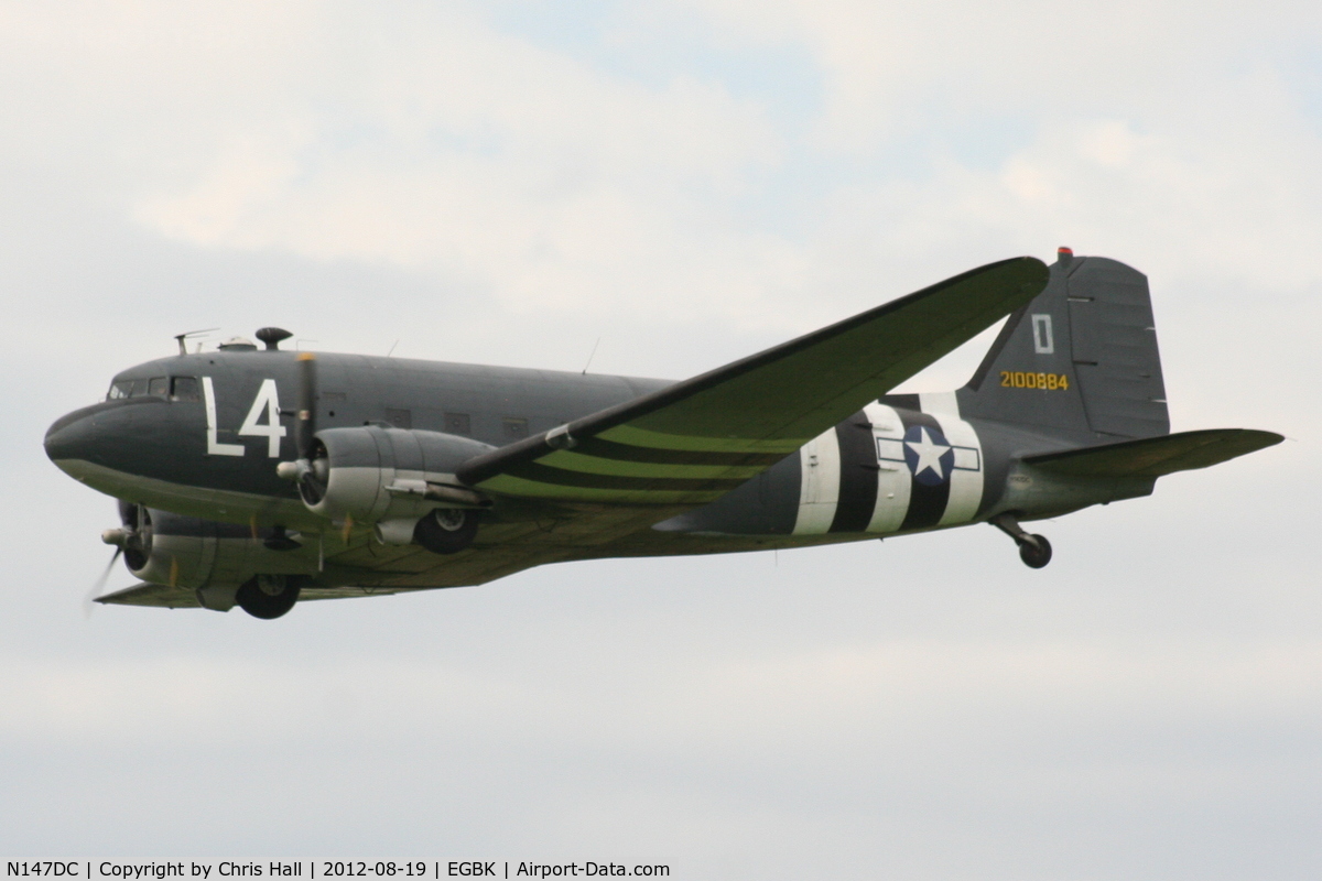 N147DC, 1943 Douglas C-47A-75-DL Skytrain C/N 19347, at the 2012 Sywell Airshow