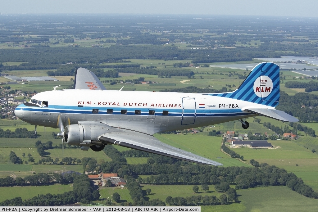 PH-PBA, 1943 Douglas DC-3C-S1C3G (C-47A-75-DL) C/N 19434, Dutch Dakota DC3