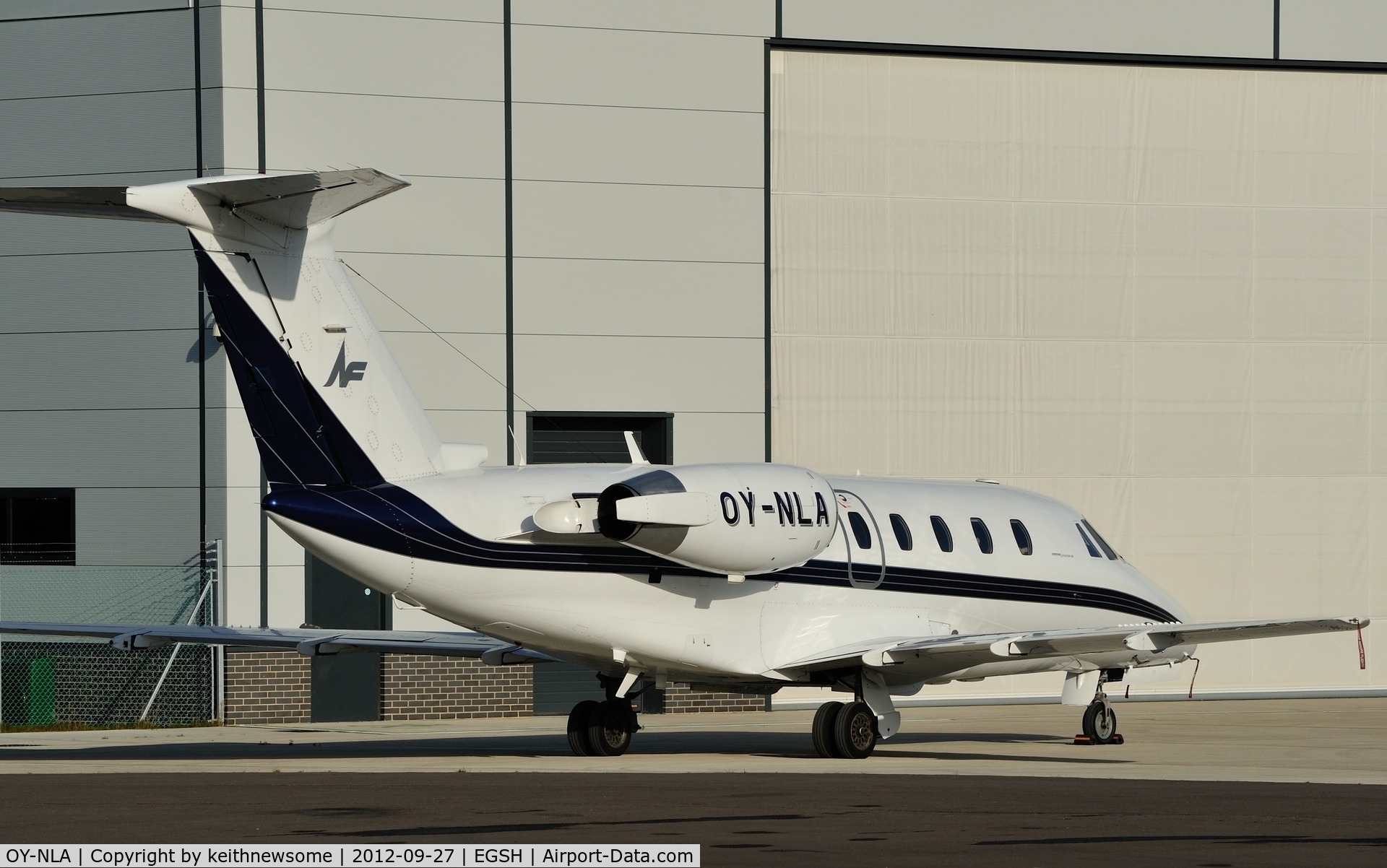 OY-NLA, 1984 Cessna 650 Citation III C/N 650-0070, One of two NF Cessna Citations visiting today !