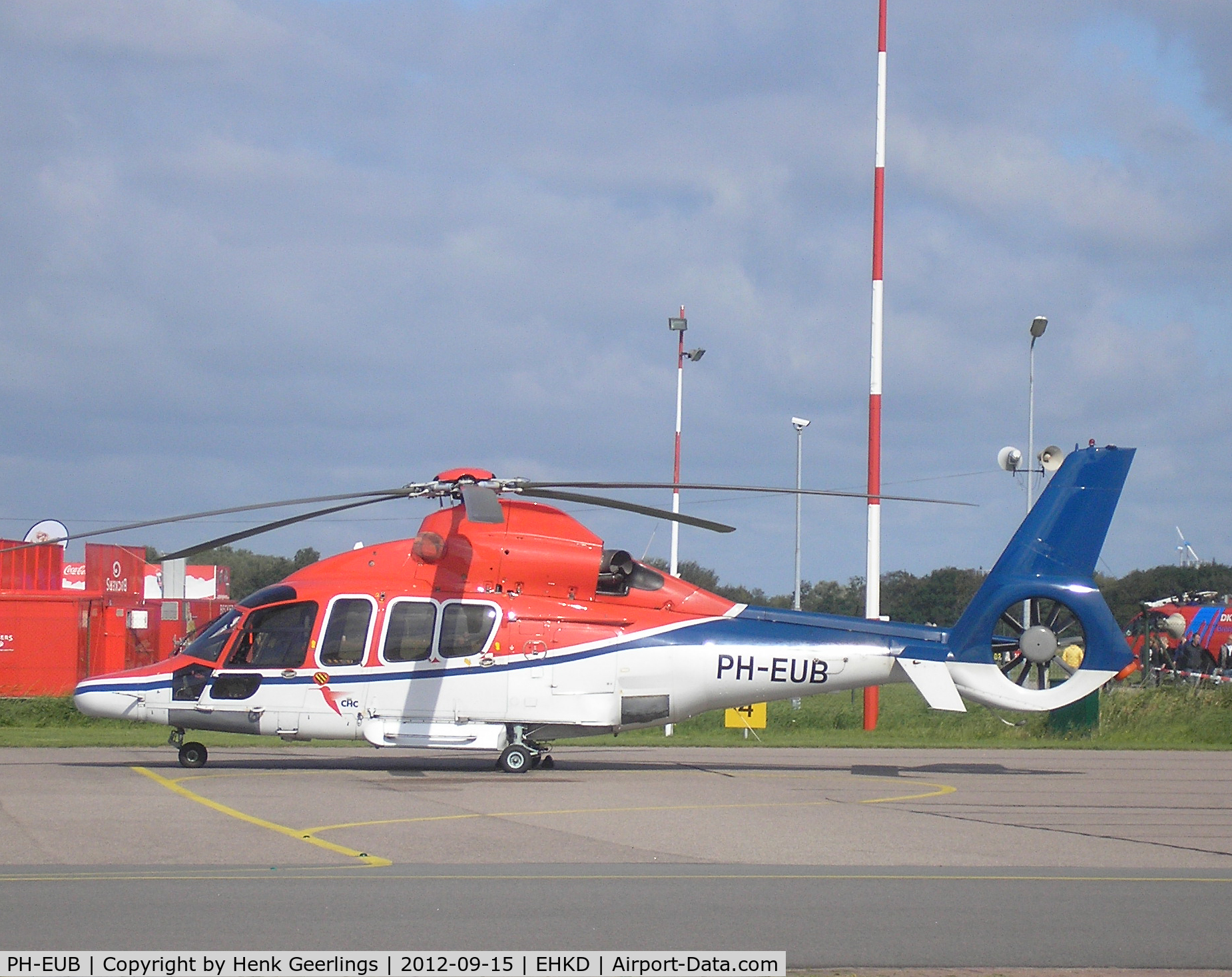 PH-EUB, Eurocopter EC-155B-1 C/N 6802, CHC Helicopters - Den Helder Airport
