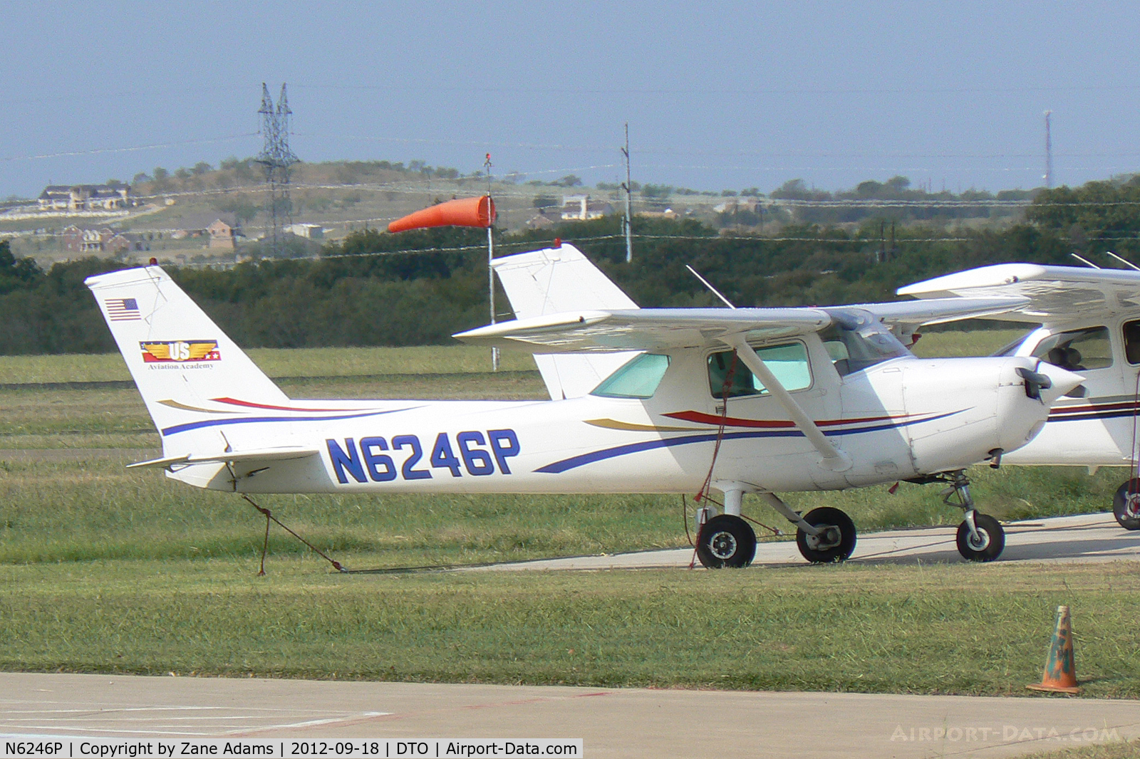 N6246P, 1981 Cessna 152 C/N 15284991, At the Denton Municipal Airport