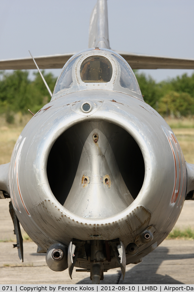 071, 1953 Mikoyan-Gurevich MiG-15bis C/N 3071, Börgönd