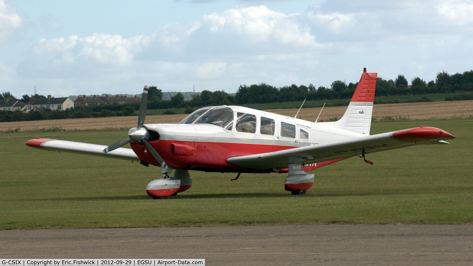 G-CSIX, 1978 Piper PA-32-300 Cherokee Six Cherokee Six C/N 32-7840030, 3. G-CSIX at Duxford Airfield.