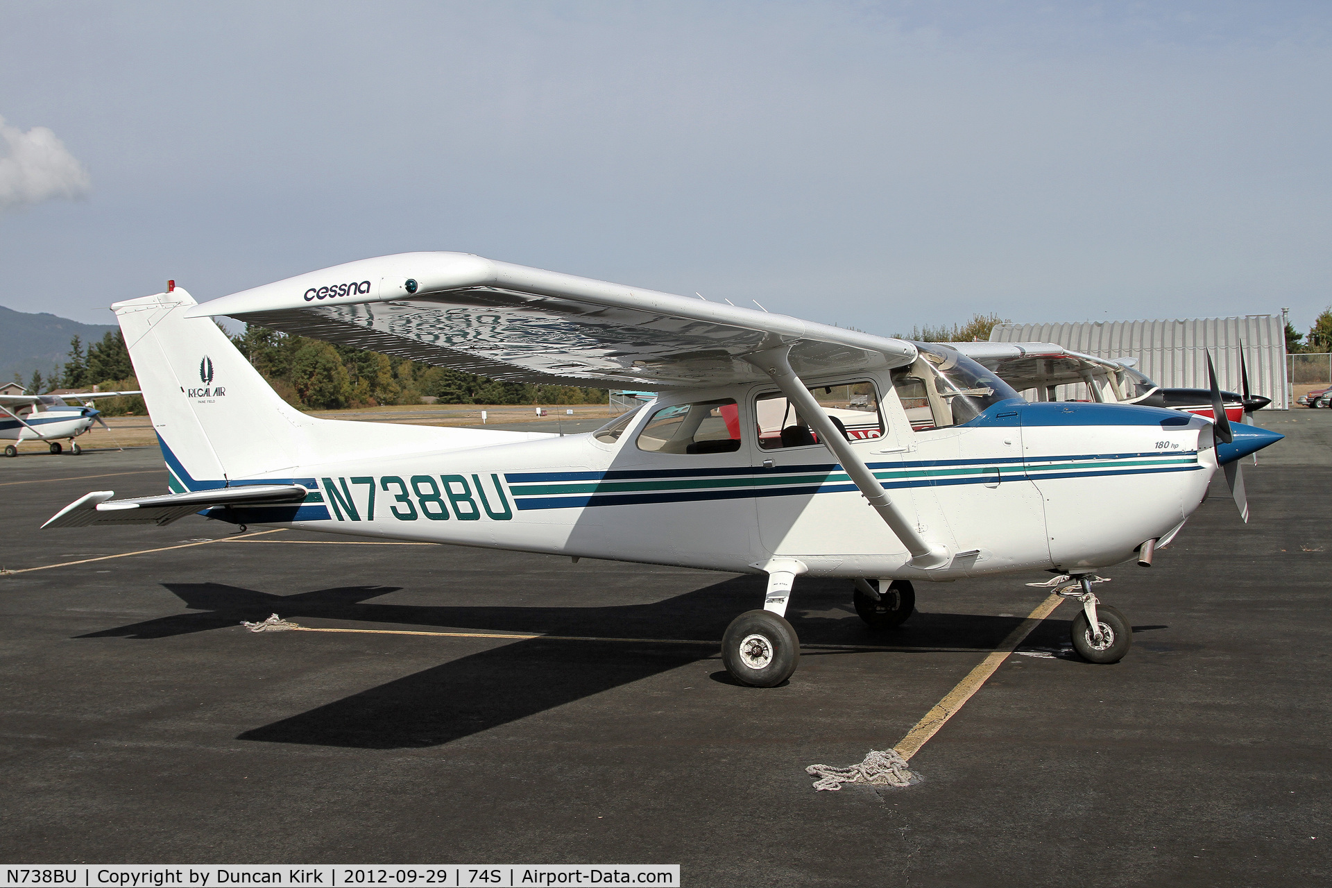 N738BU, 1977 Cessna 172N C/N 17269856, Flew this aircraft to Anacortes for a business trip