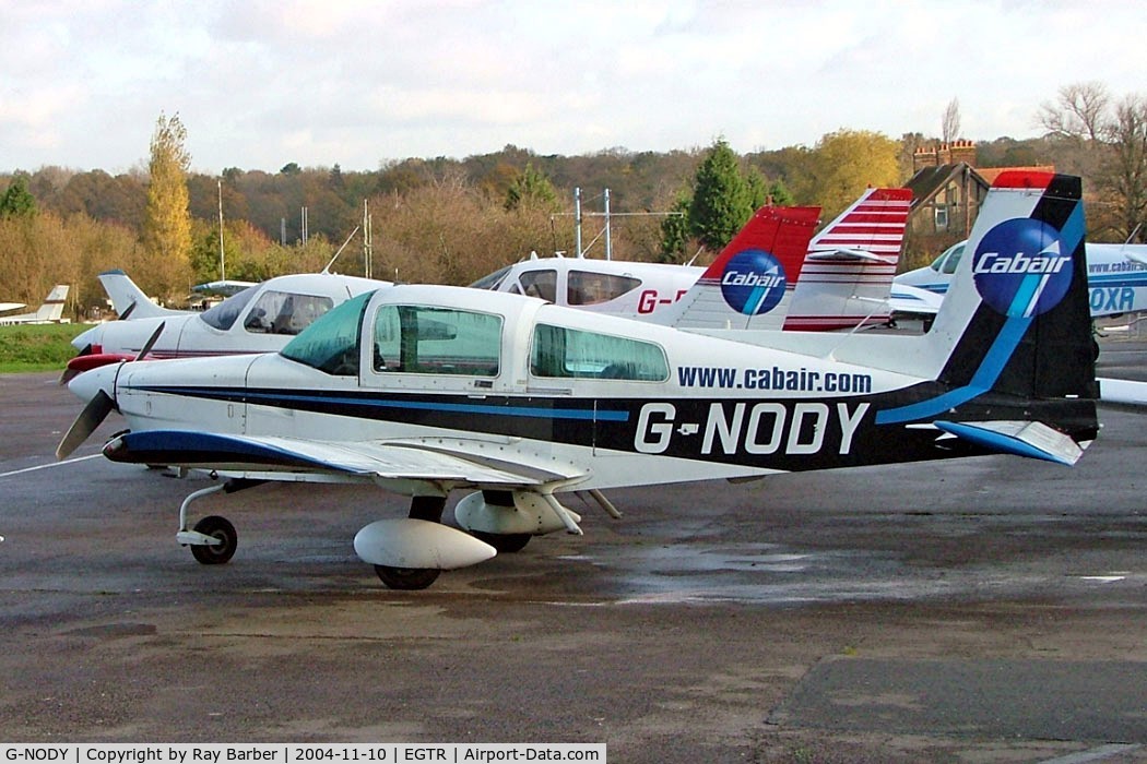 G-NODY, 1991 American General AG-5B Tiger C/N 10076, American General AG-5B Tiger [10076] Elstree~G 10/11/2004