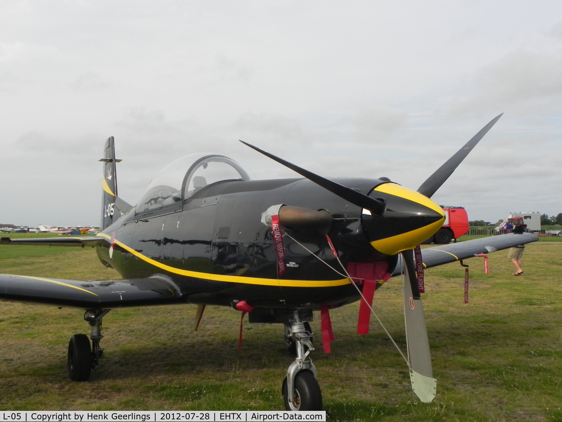 L-05, Pilatus PC-7 Turbo Trainer C/N 542, Texel Air Show