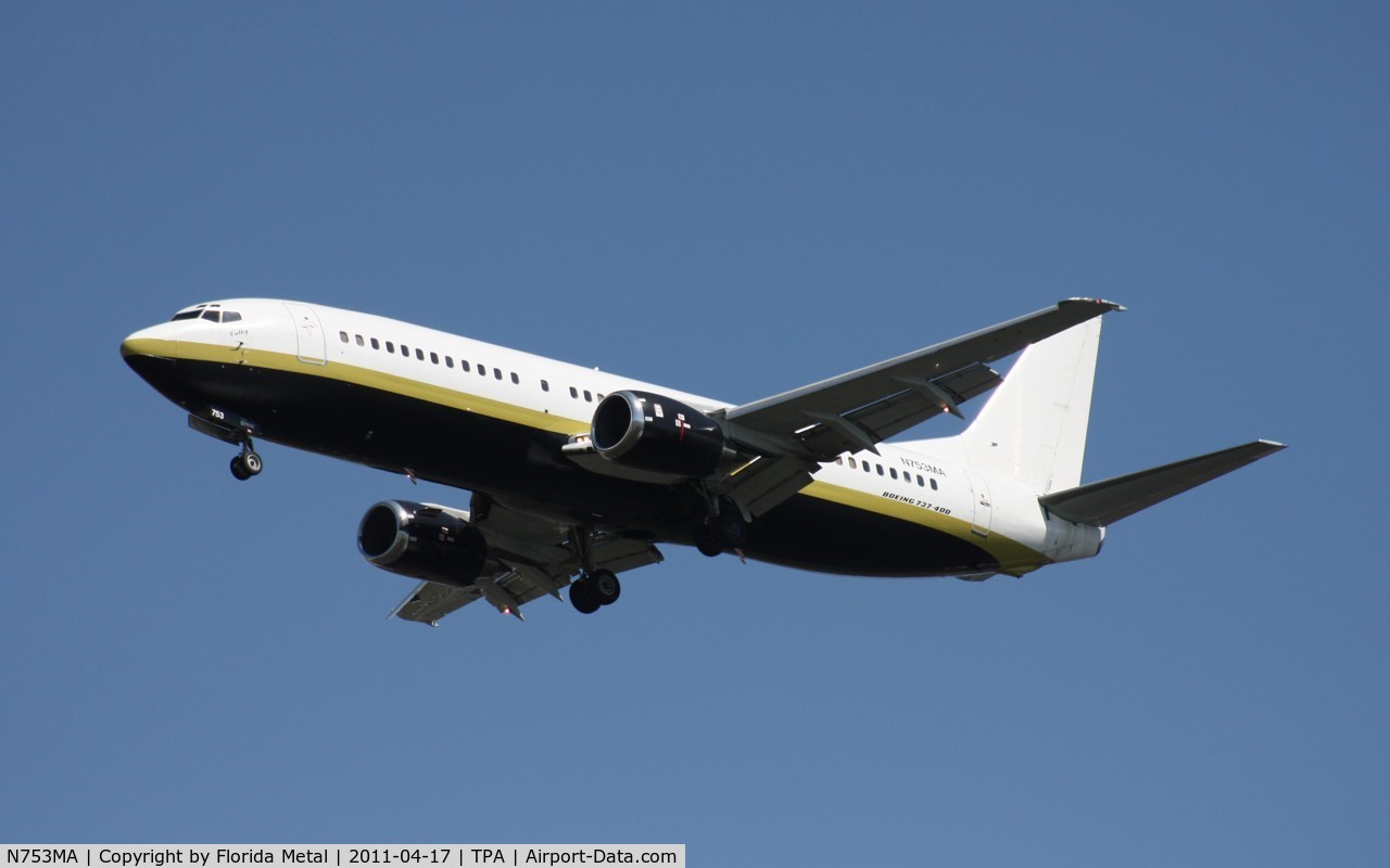 N753MA, 1997 Boeing 737-48E C/N 28053, Miami Air 737-400