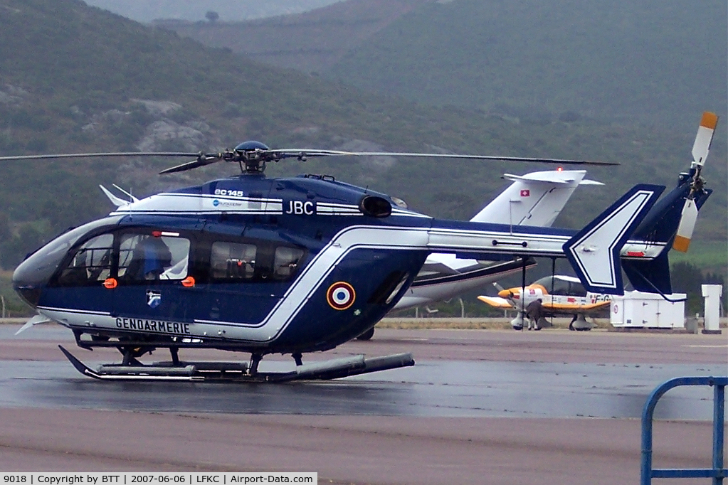 9018, 2002 Eurocopter-Kawasaki EC-145 (BK-117C-2) C/N 9018, Parked