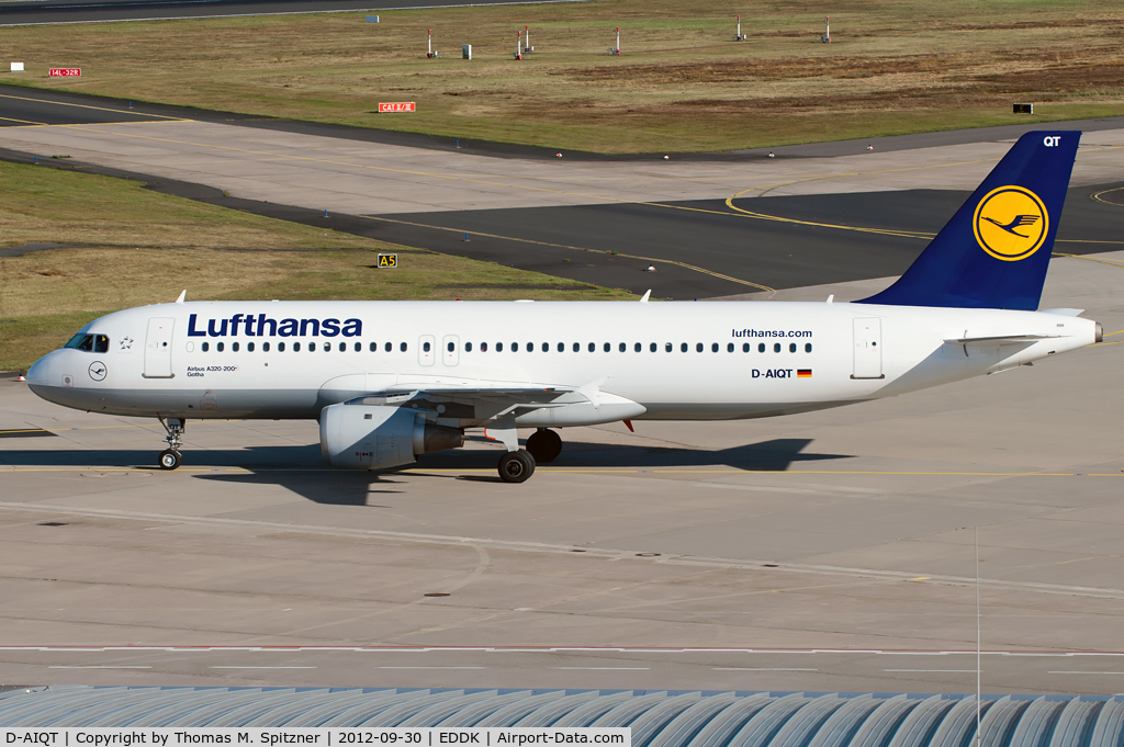 D-AIQT, 2000 Airbus A320-211 C/N 1337, Lufthansa D-AIQT 
