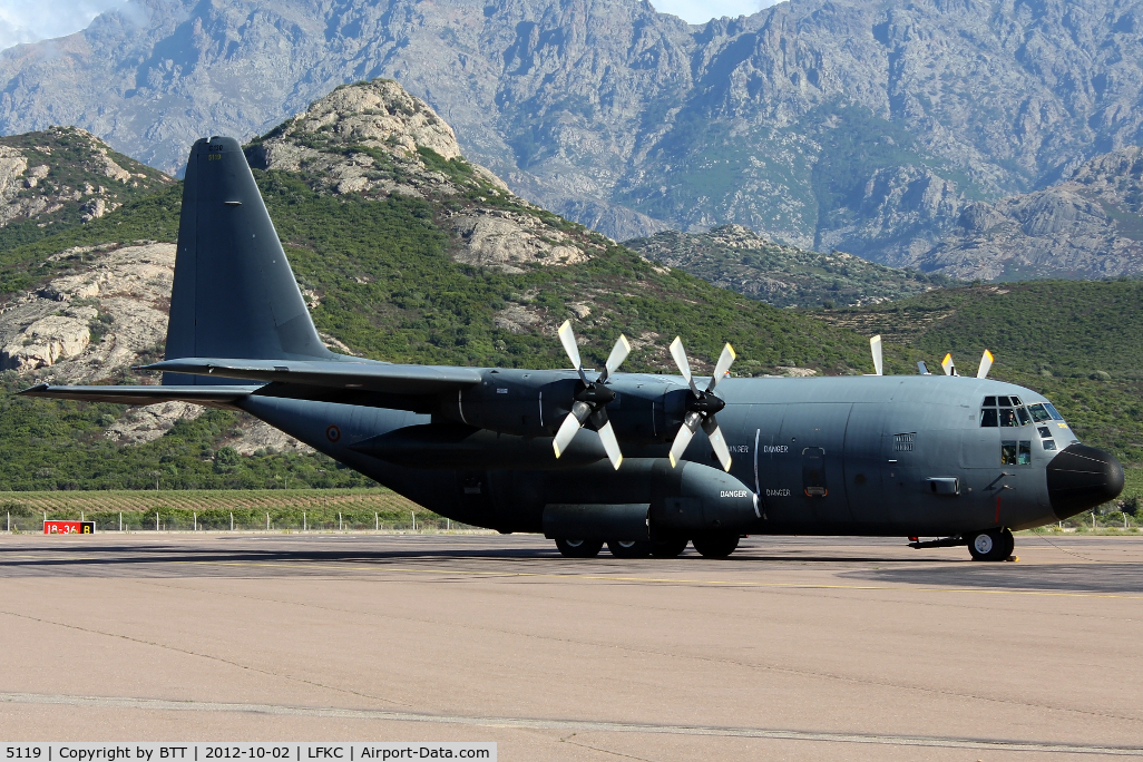 5119, 1987 Lockheed C-130H Hercules C/N 382-5119, Stop engines