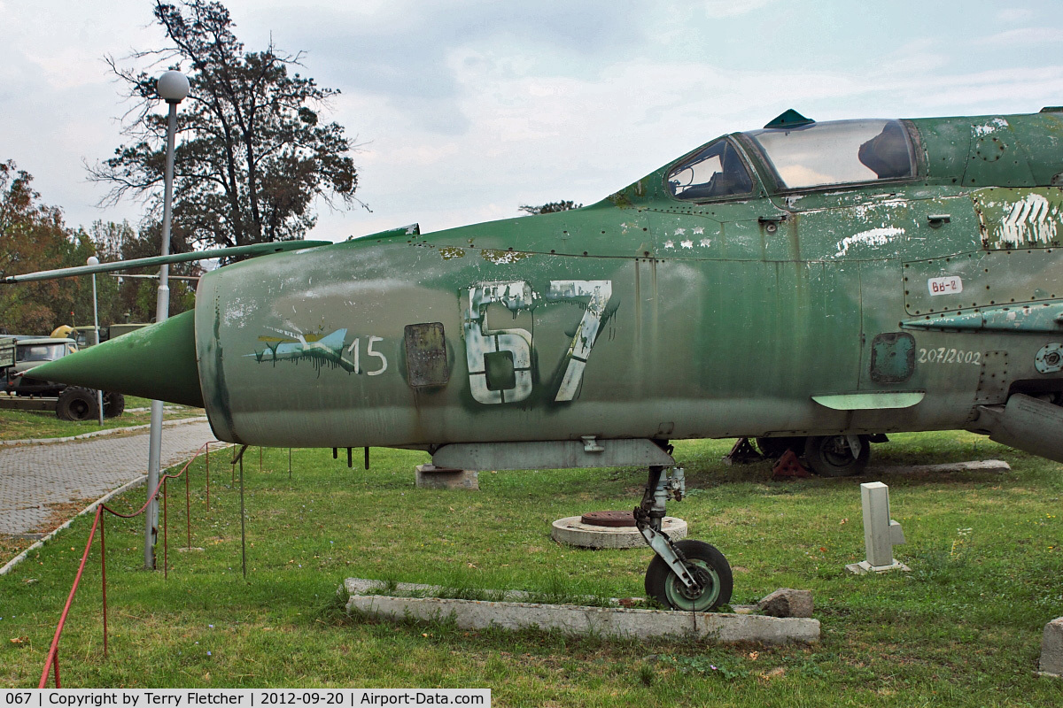 067, Mikoyan-Gurevich MiG-21PFM-SS C/N 940MK20, Exhibited at Military Museum in Sofia