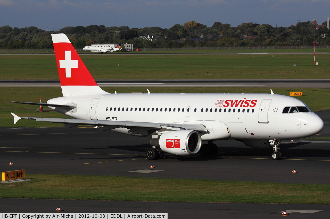 HB-IPT, 1997 Airbus A319-112 C/N 727, Swissair, Airbus A319-112, CN: 0727, Name: Grand Saconnex