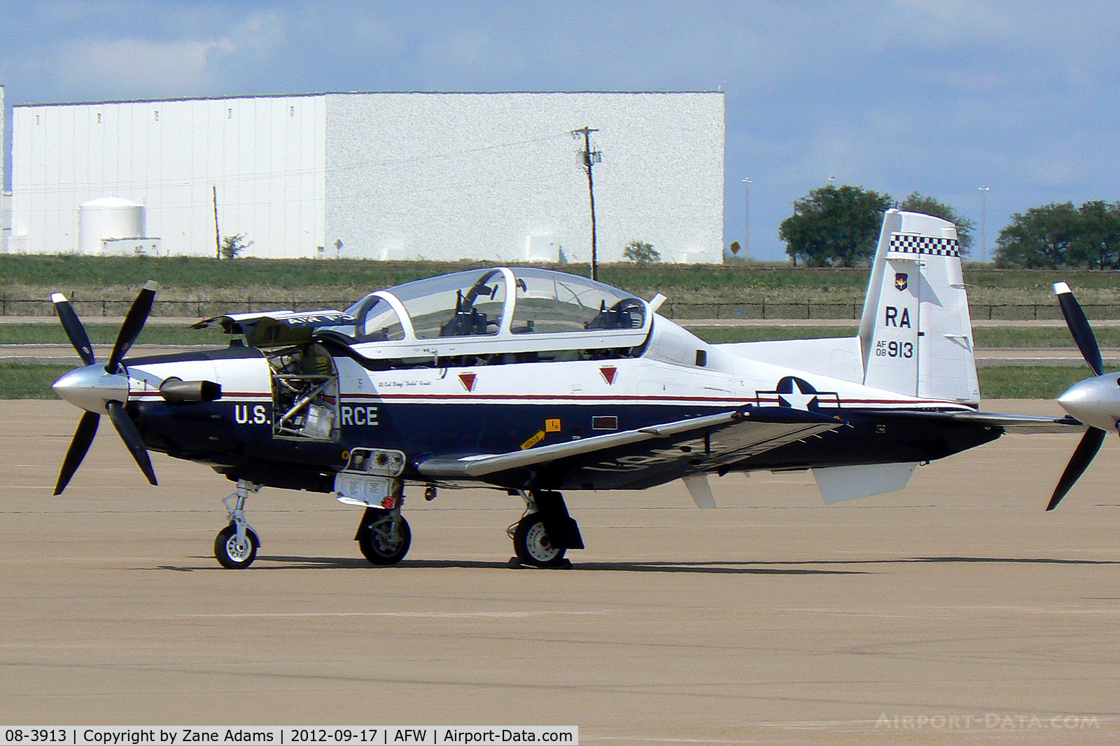 08-3913, 2008 Raytheon T-6A Texan II C/N PT-472, At Alliance Airport - Fort Worth, TX