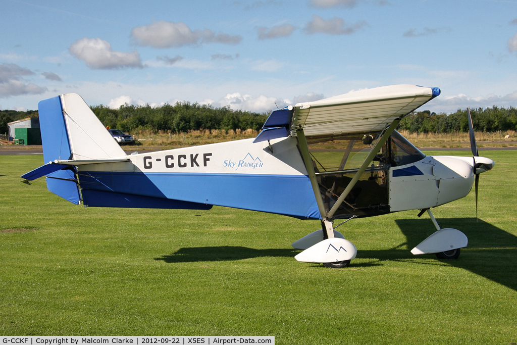 G-CCKF, 2003 Best Off Skyranger 912(2) C/N BMAA/HB/289, Skyranger 912(2), Great North Fly-In, Eshott Airfield UK, September 2012.