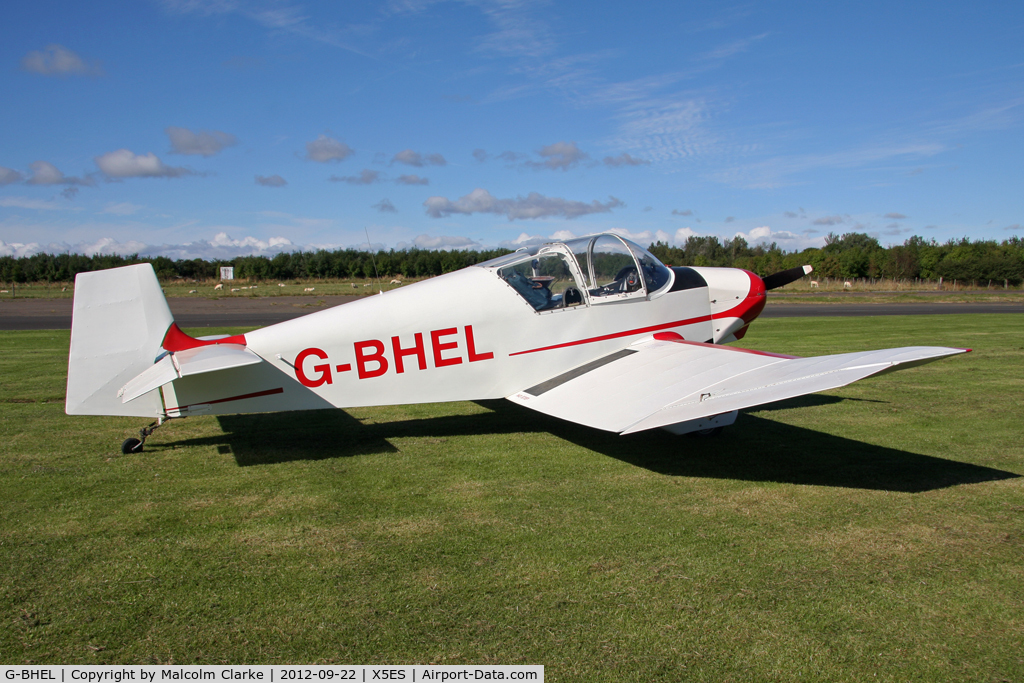 G-BHEL, 1957 SAN Jodel D-117 C/N 735, SAN Jodel D-117, Great North Fly-In, Eshott Airfield UK, September 2012.
