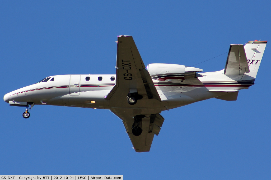 CS-DXT, 2008 Cessna 560XL Citation XLS C/N 560-5765, Landing in 18