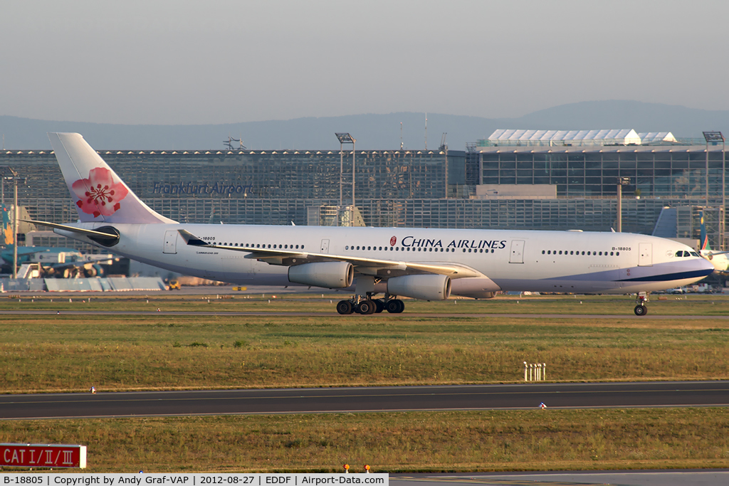 B-18805, 2001 Airbus A340-313X C/N 415, China Airlines A340-300