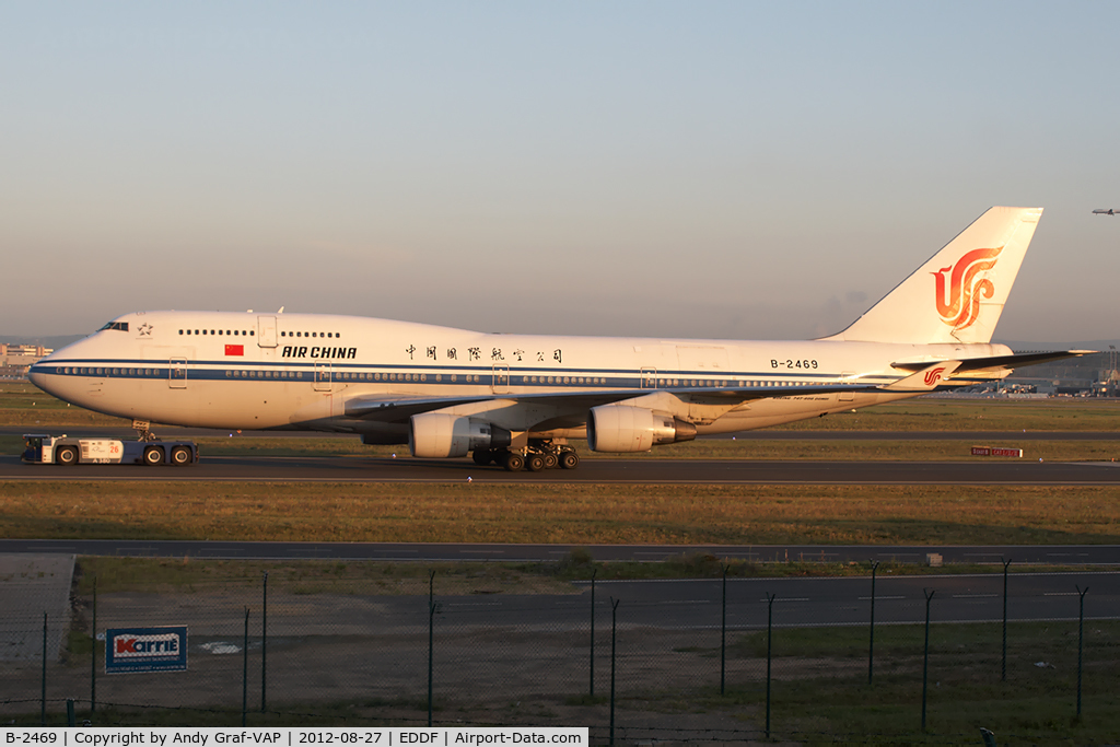 B-2469, 1998 Boeing 747-4J6M C/N 28756, Air China 747-400
