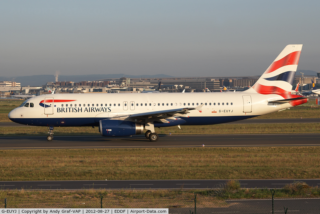 G-EUYJ, 2010 Airbus A320-232 C/N 4464, British Airways A320