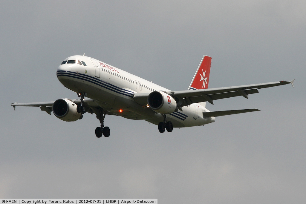 9H-AEN, 2005 Airbus A320-214 C/N 2665, Ferihegy