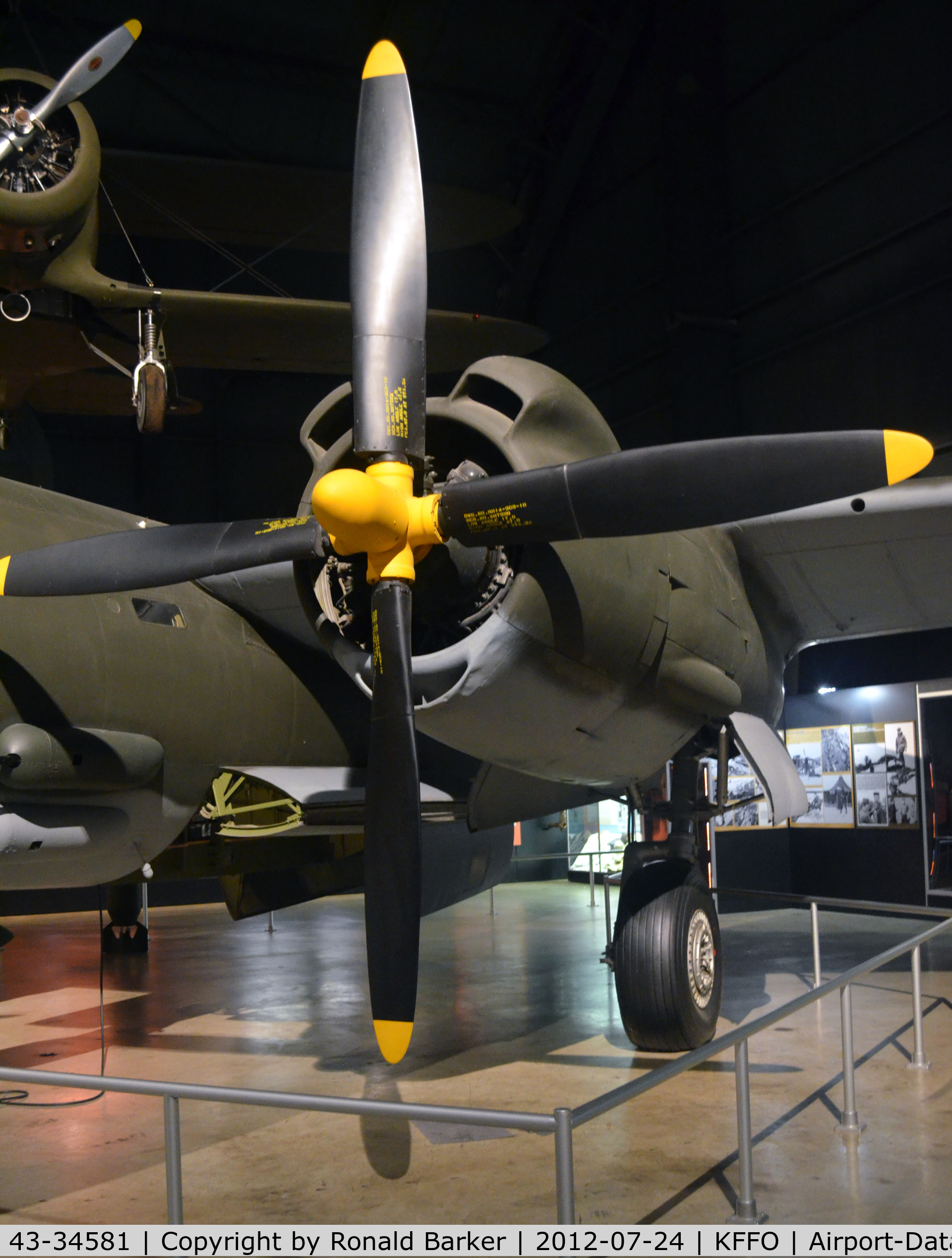 43-34581, 1943 Martin B-26G-11-MA Marauder C/N 8701, AF Museum