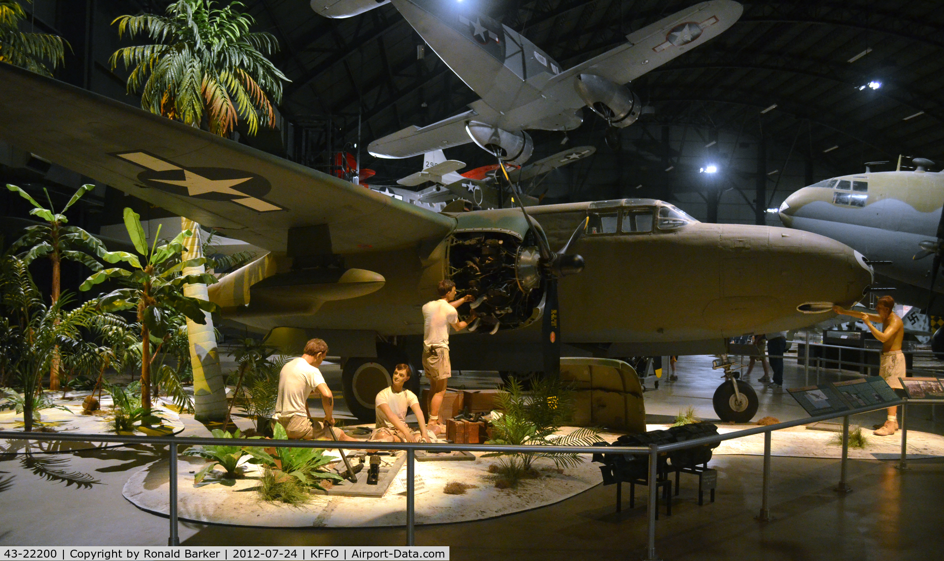 43-22200, 1943 Douglas A-20G Havoc C/N 21847, AF Museum shown as 43-21475