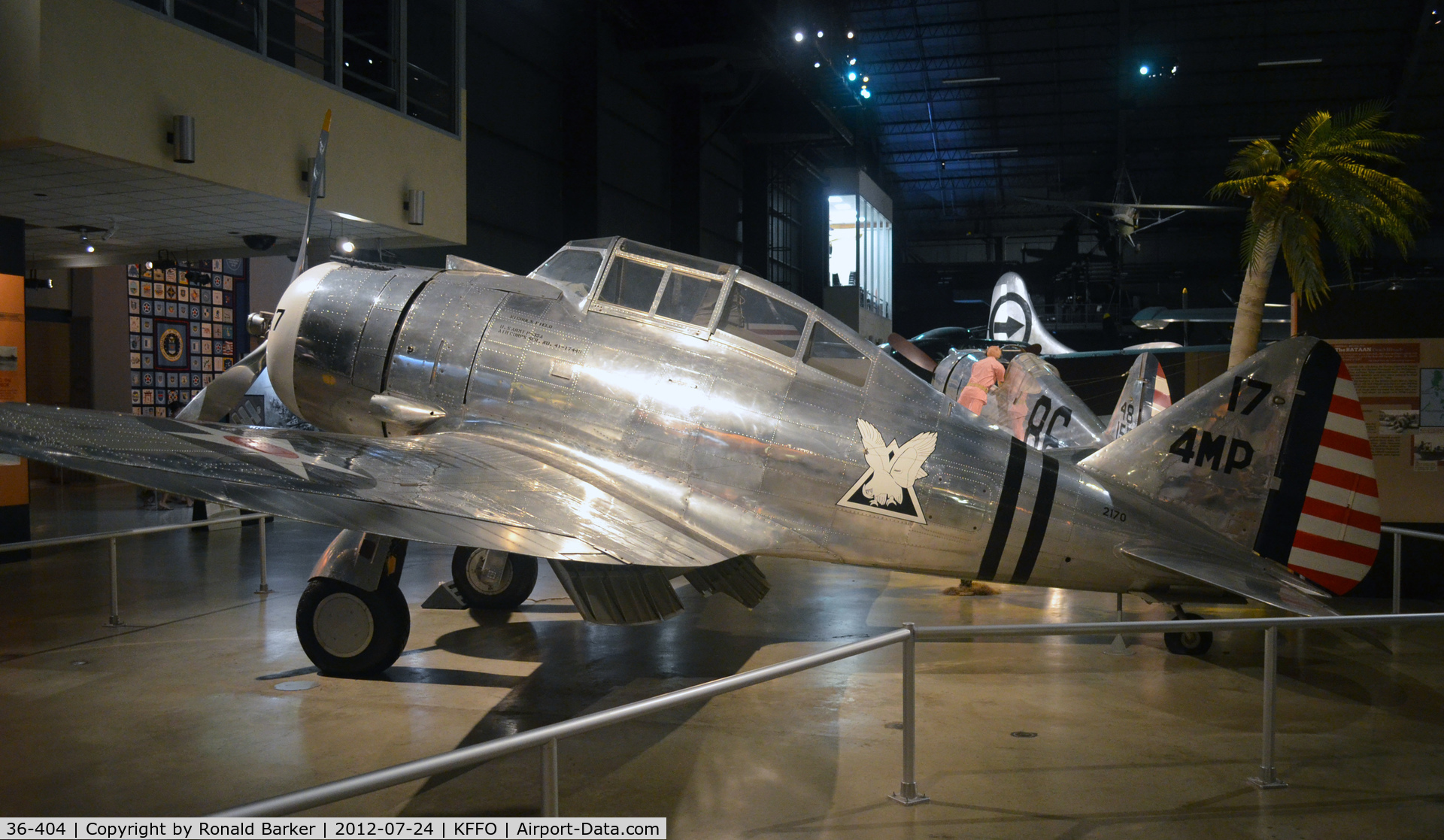 36-404, 1936 Seversky P-35 C/N 95, AF Museum