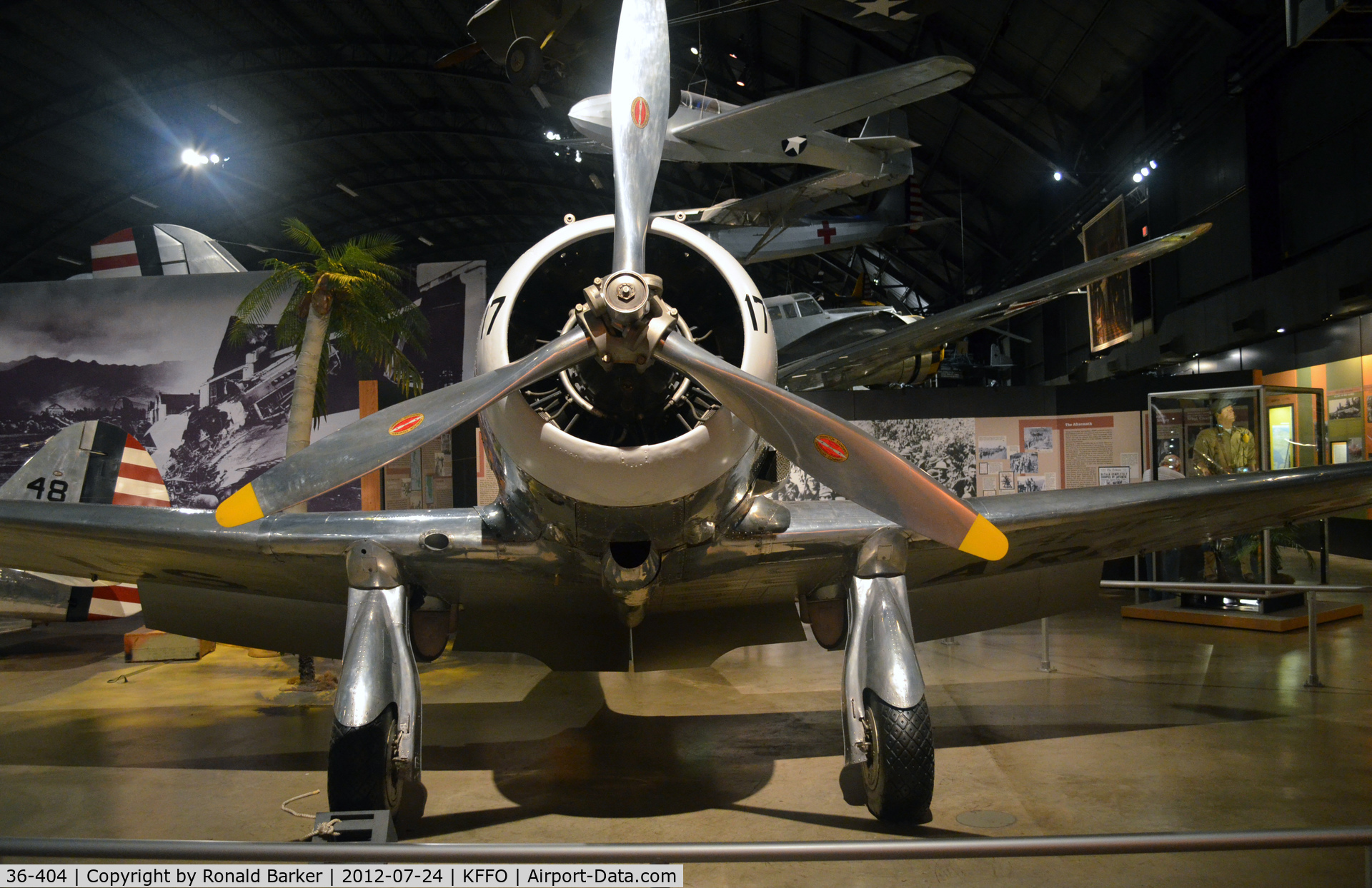 36-404, 1936 Seversky P-35 C/N 95, AF Museum