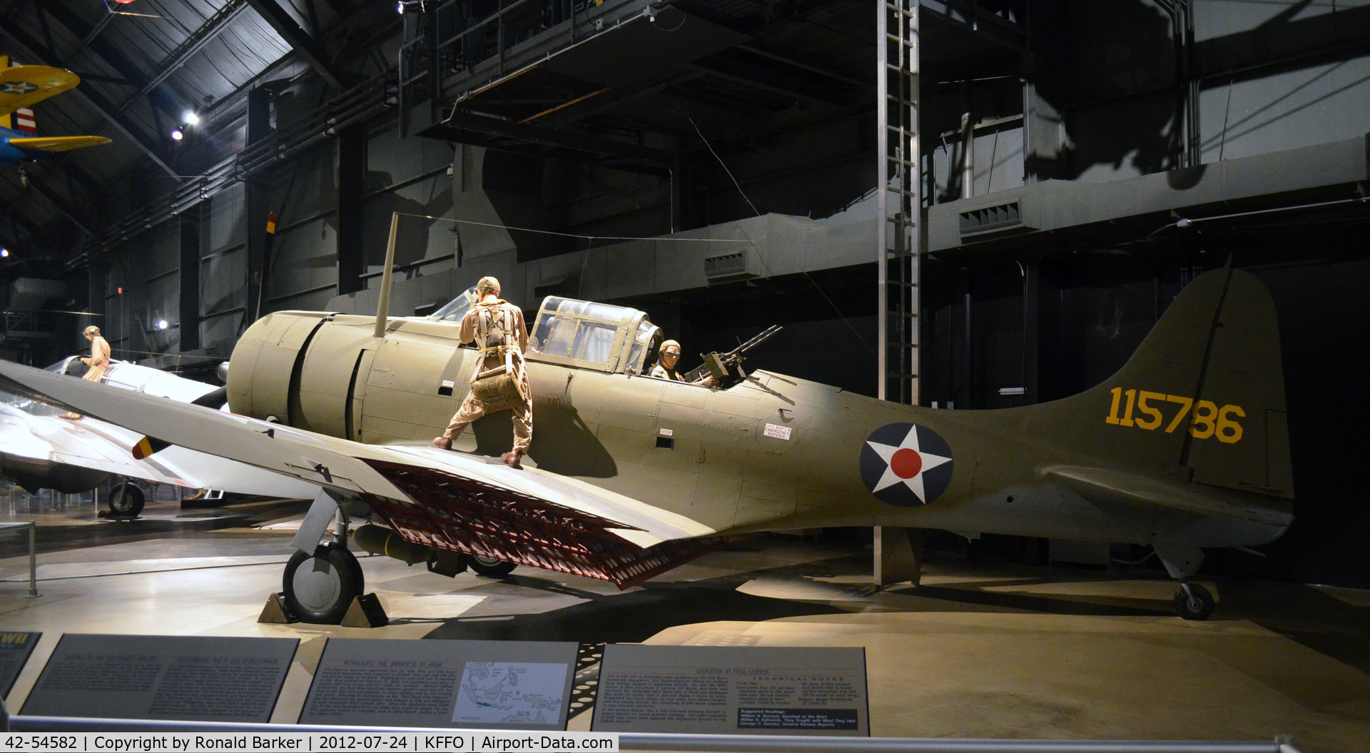 42-54582, 1943 Douglas A-24B Banshee C/N 17421, AF Museum shown as 41-15786