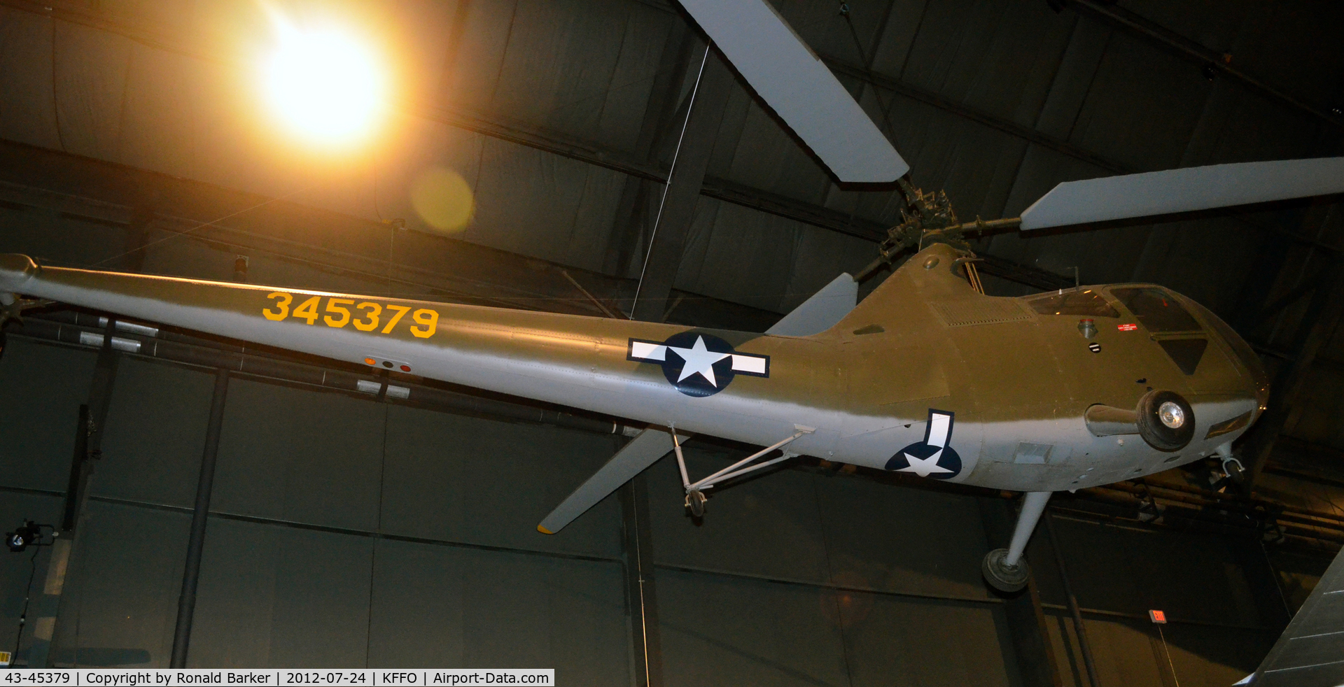 43-45379, 1944 Sikorsky R-6A Hoverfly C/N Not found 43-45379, AF Museum