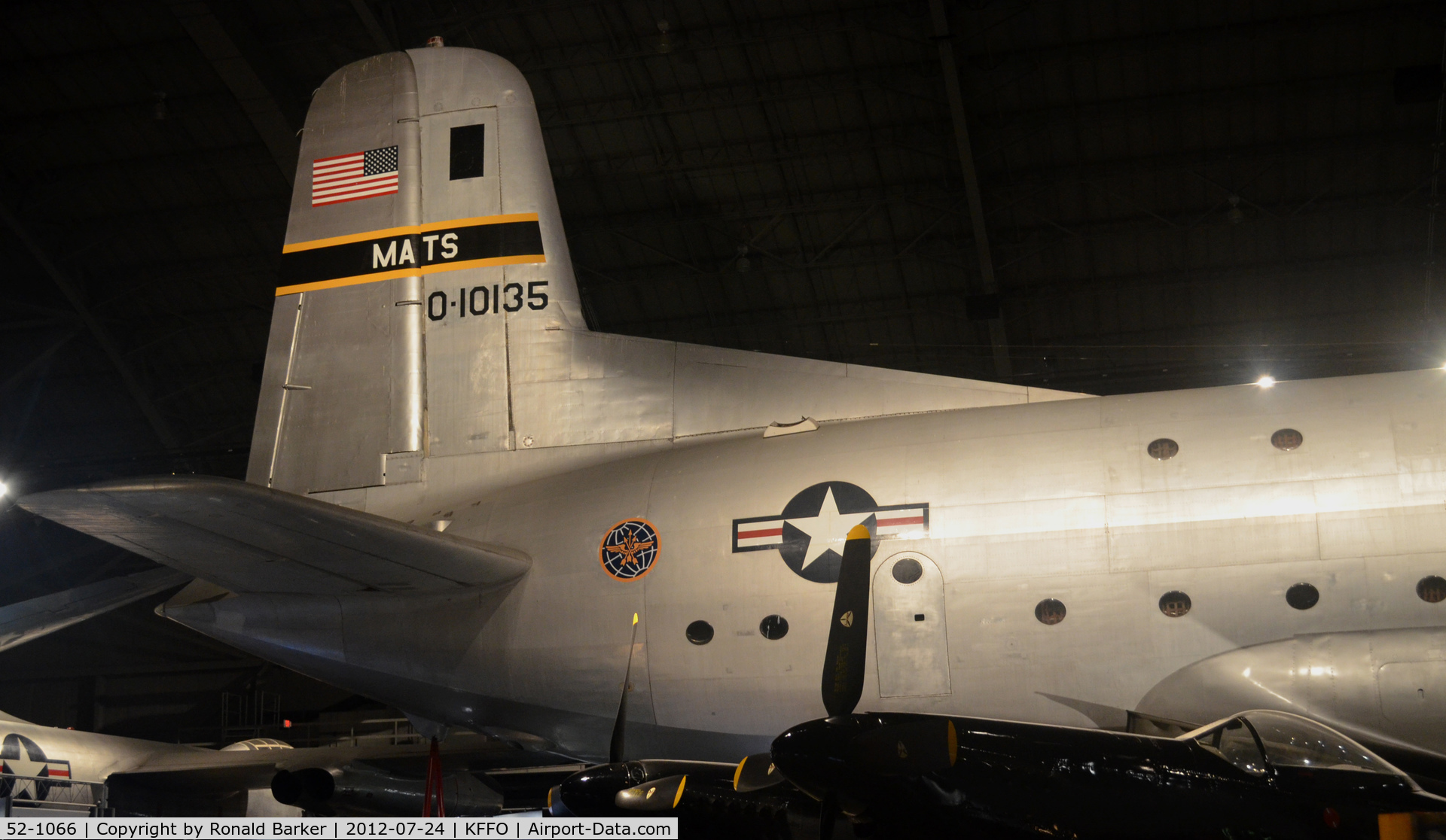 52-1066, 1951 Douglas C-124A-DL Globemaster II C/N 43975, AF Museum shown as 51-0135