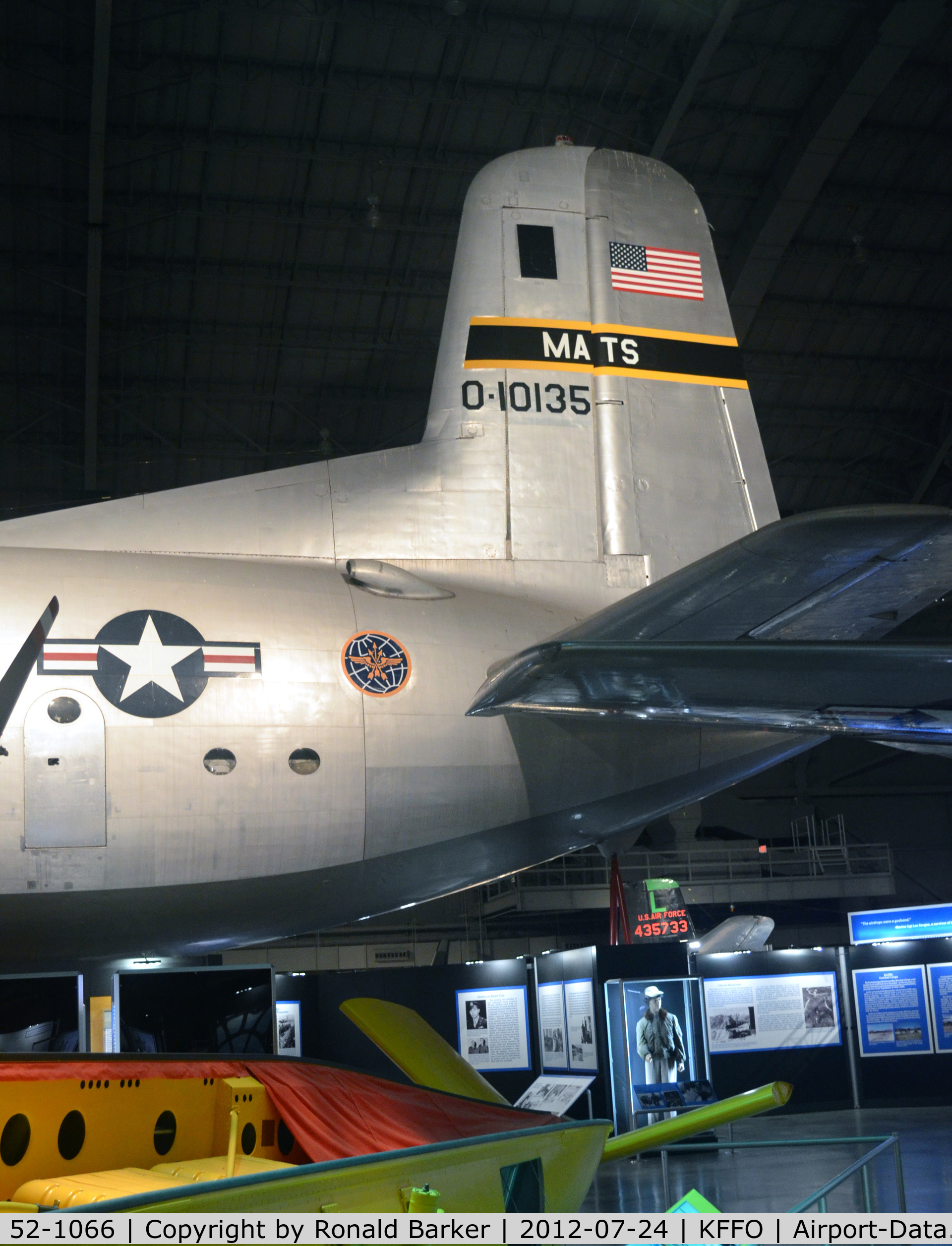 52-1066, 1951 Douglas C-124A-DL Globemaster II C/N 43975, AF Museum  shown as 51-0135