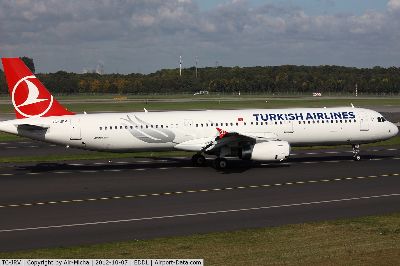 TC-JRV, 2012 Airbus A321-231 C/N 5077, Turkish Airlines, Airbus A321-231, CN: 5077