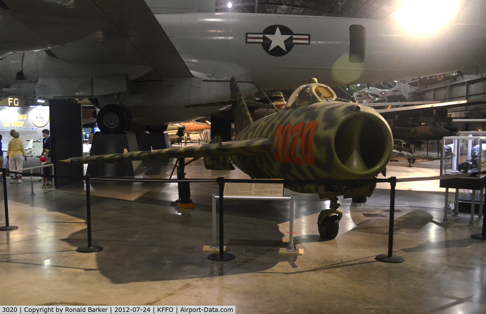 3020, Mikoyan-Gurevich MiG-17C C/N 799, AF Museum