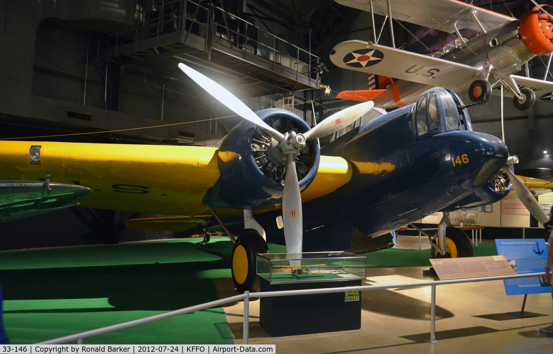 33-146, 1933 Martin YB-10 C/N 514, B-10 at the AF museum