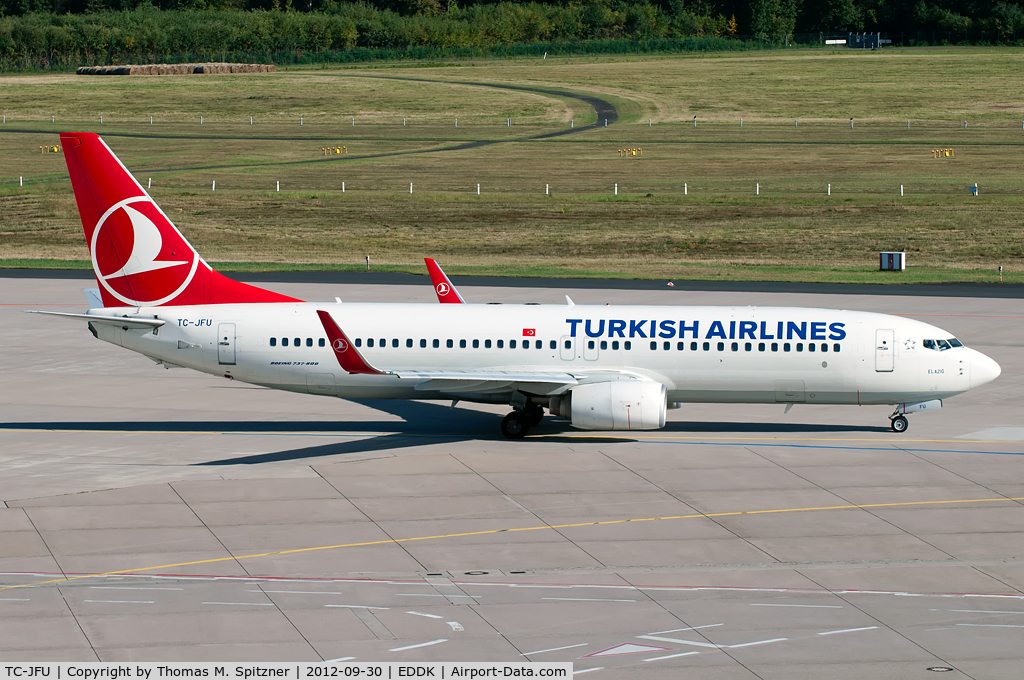 TC-JFU, 1999 Boeing 737-8F2 C/N 29781, Turkish Airlines TC-JFU