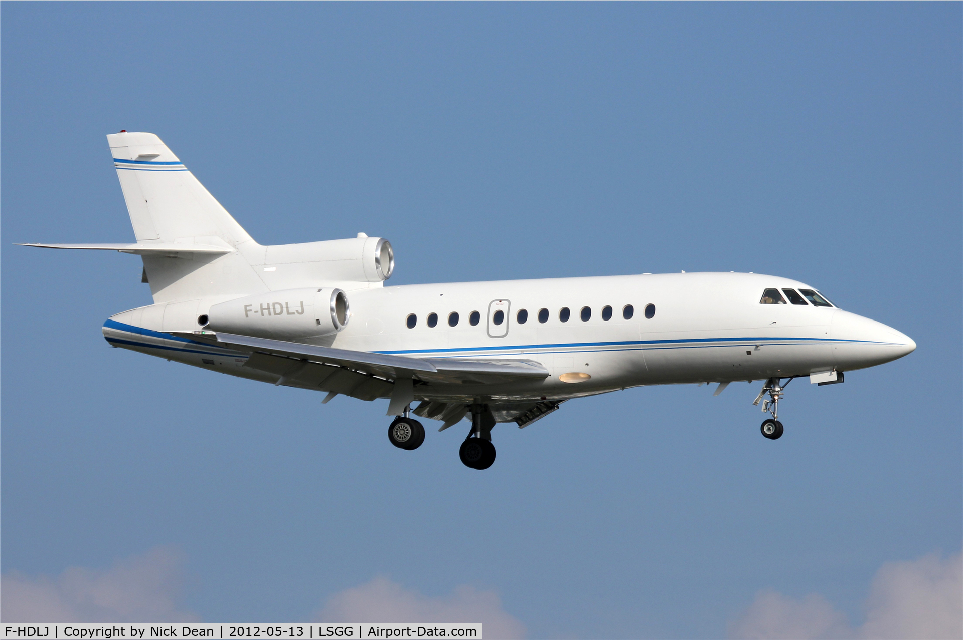 F-HDLJ, 2006 Dassault Falcon 900EX C/N 165, LSGG/GVA EBACE 2012