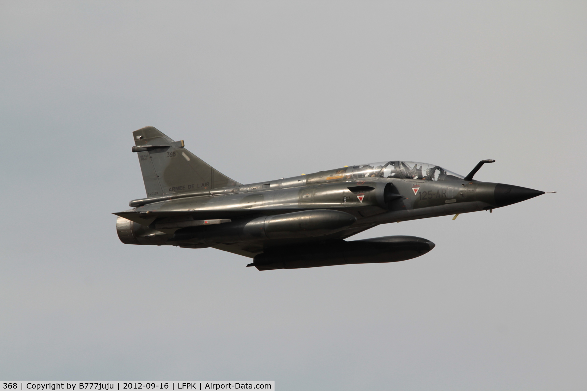 368, Dassault Mirage 2000N C/N 364, at Coulommiers