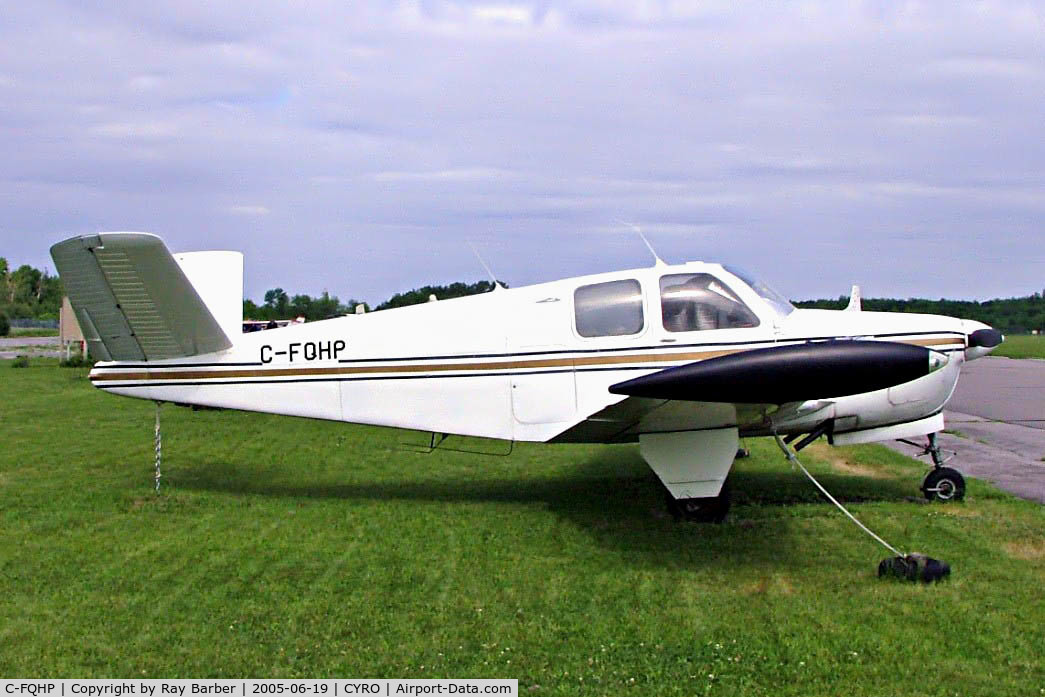 C-FQHP, 1952 Beech C35 Bonanza C/N D-3036, Beech C35 Bonanza [D-3036] Ottawa-Rockcliffe~C 19/06/2005