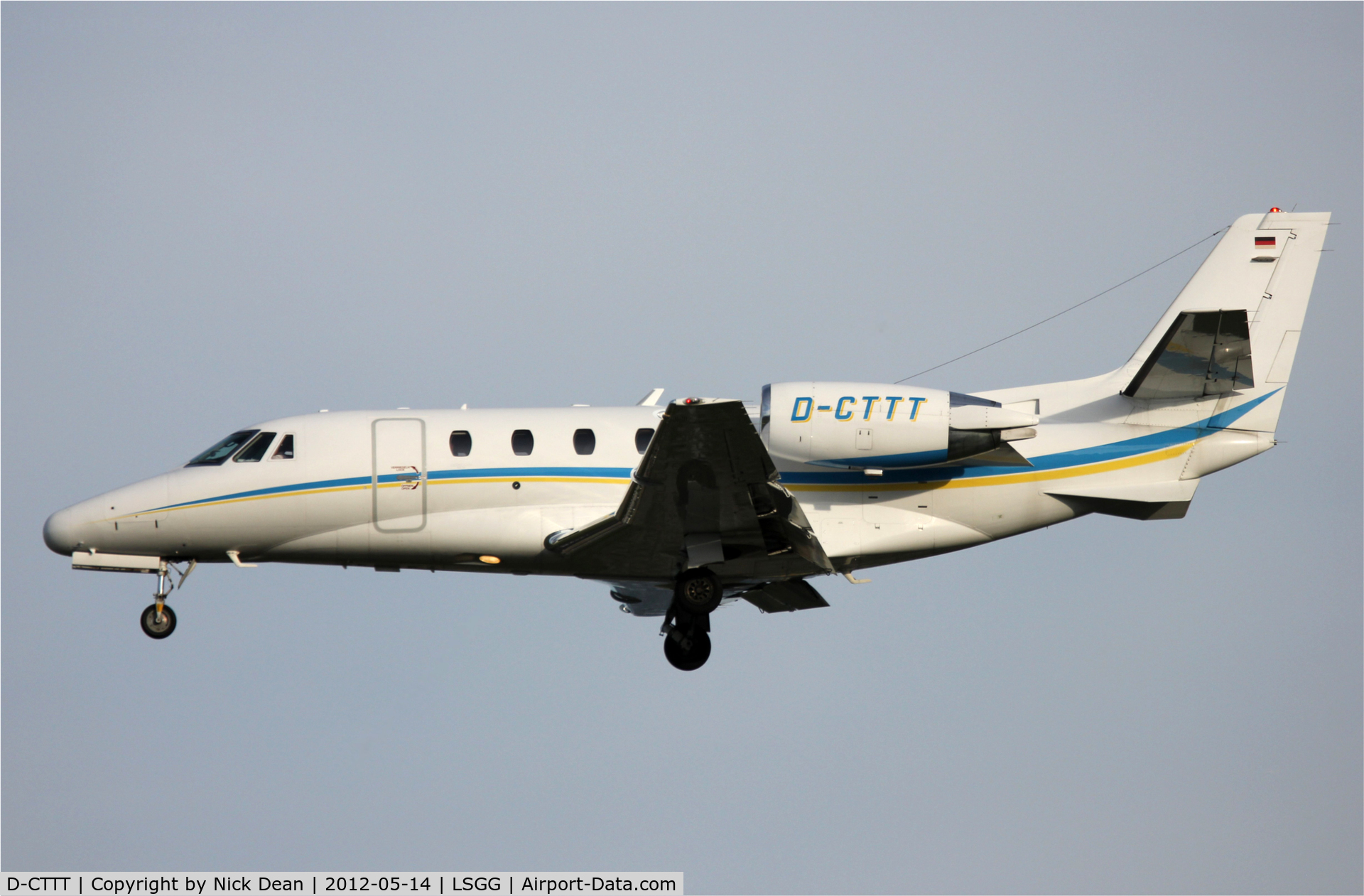 D-CTTT, 2005 Cessna 560XL Citation XLS C/N 560-5573, LSGG/GVA EBACE 2012