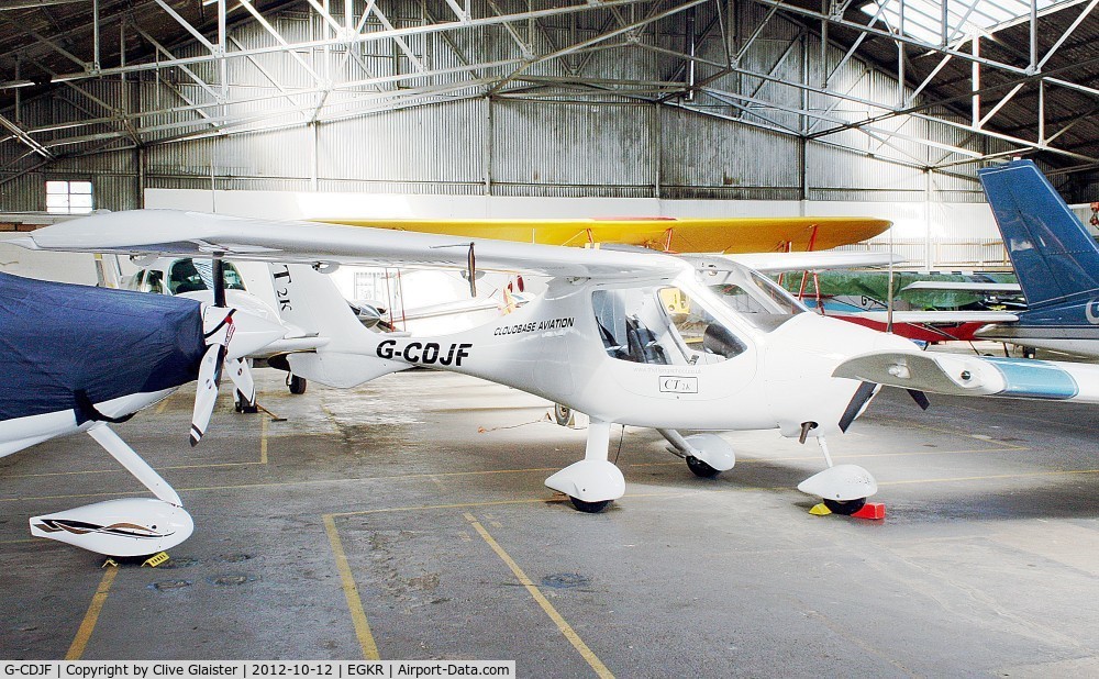 G-CDJF, 2005 Flight Design CT2K C/N 8104, Mainair built - Originally owned and currently in private hands since new