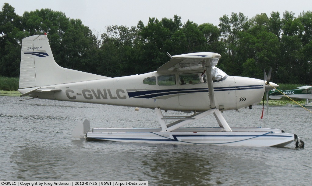 C-GWLC, Cessna A185F Skywagon 185 C/N 18502588, EAA AirVenture 2012 Seaplane Base