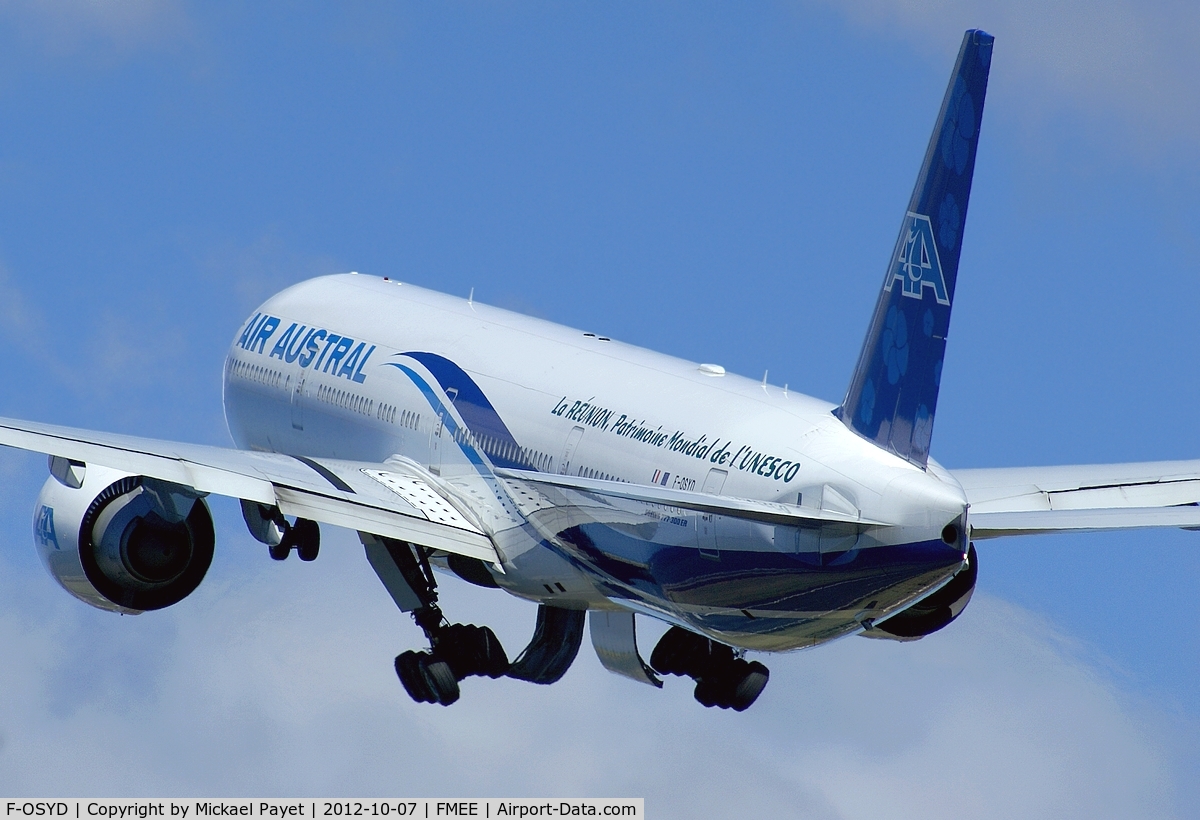 F-OSYD, 2009 Boeing 777-3Q8/ER C/N 35782, Takeoff rwy 12