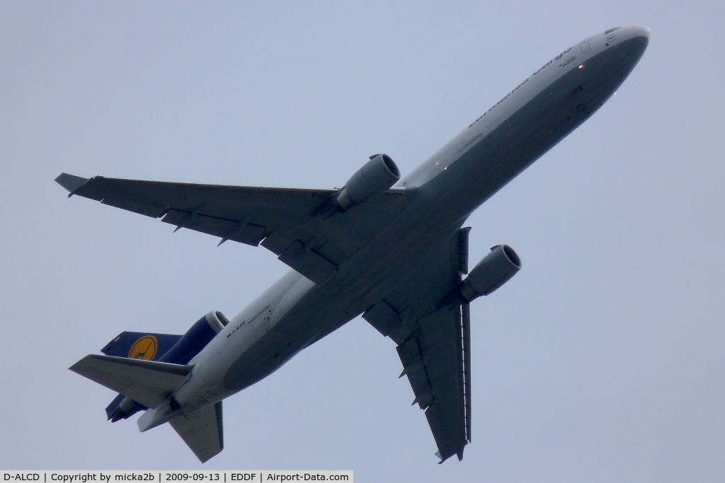 D-ALCD, 1998 McDonnell Douglas MD-11F C/N 48784, In flight